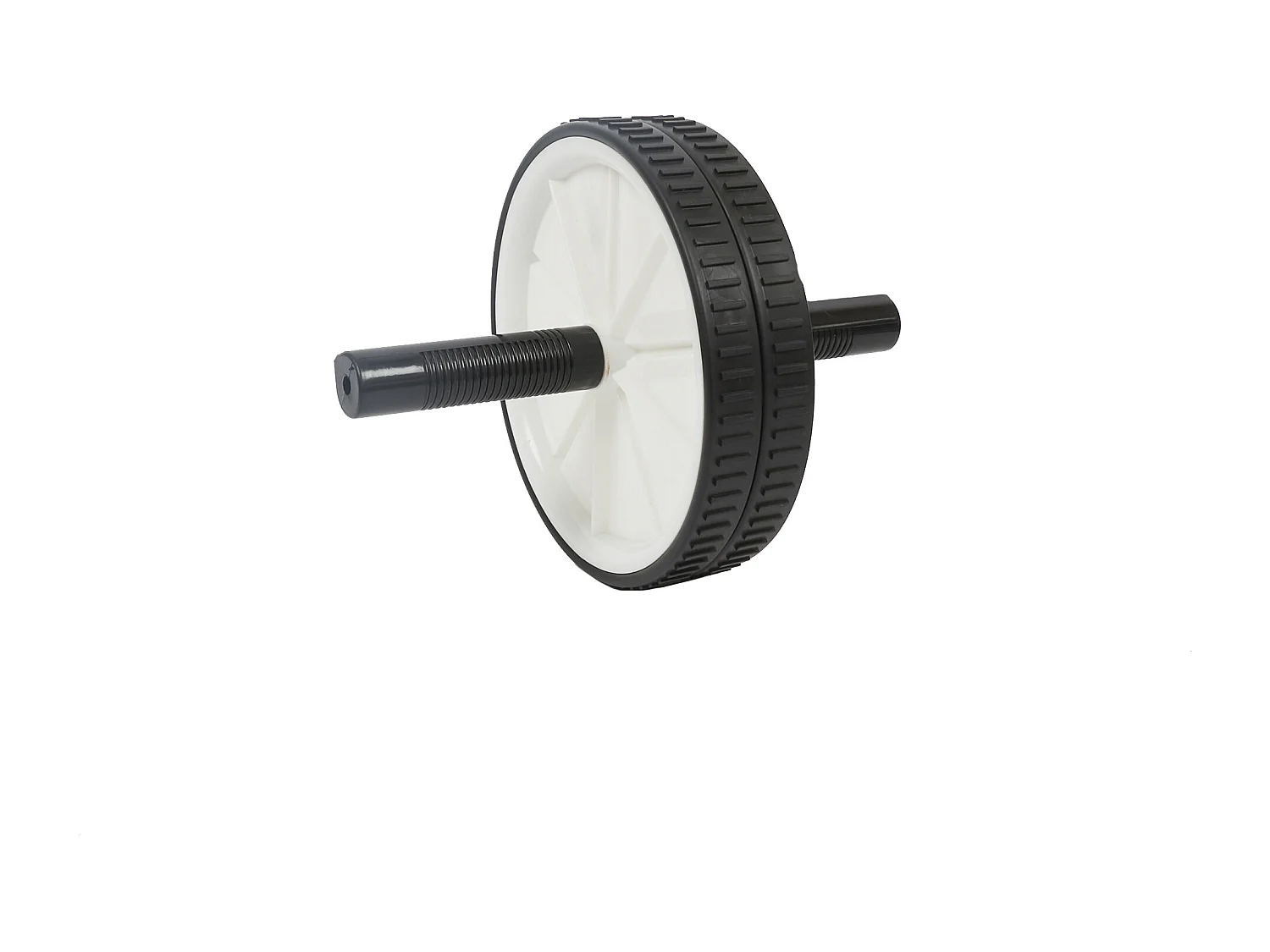 Roue A Abdominaux Blanc, Noir