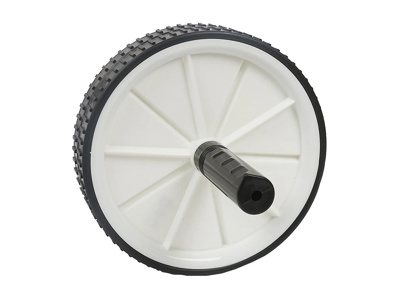 Roue A Abdominaux Blanc, Noir