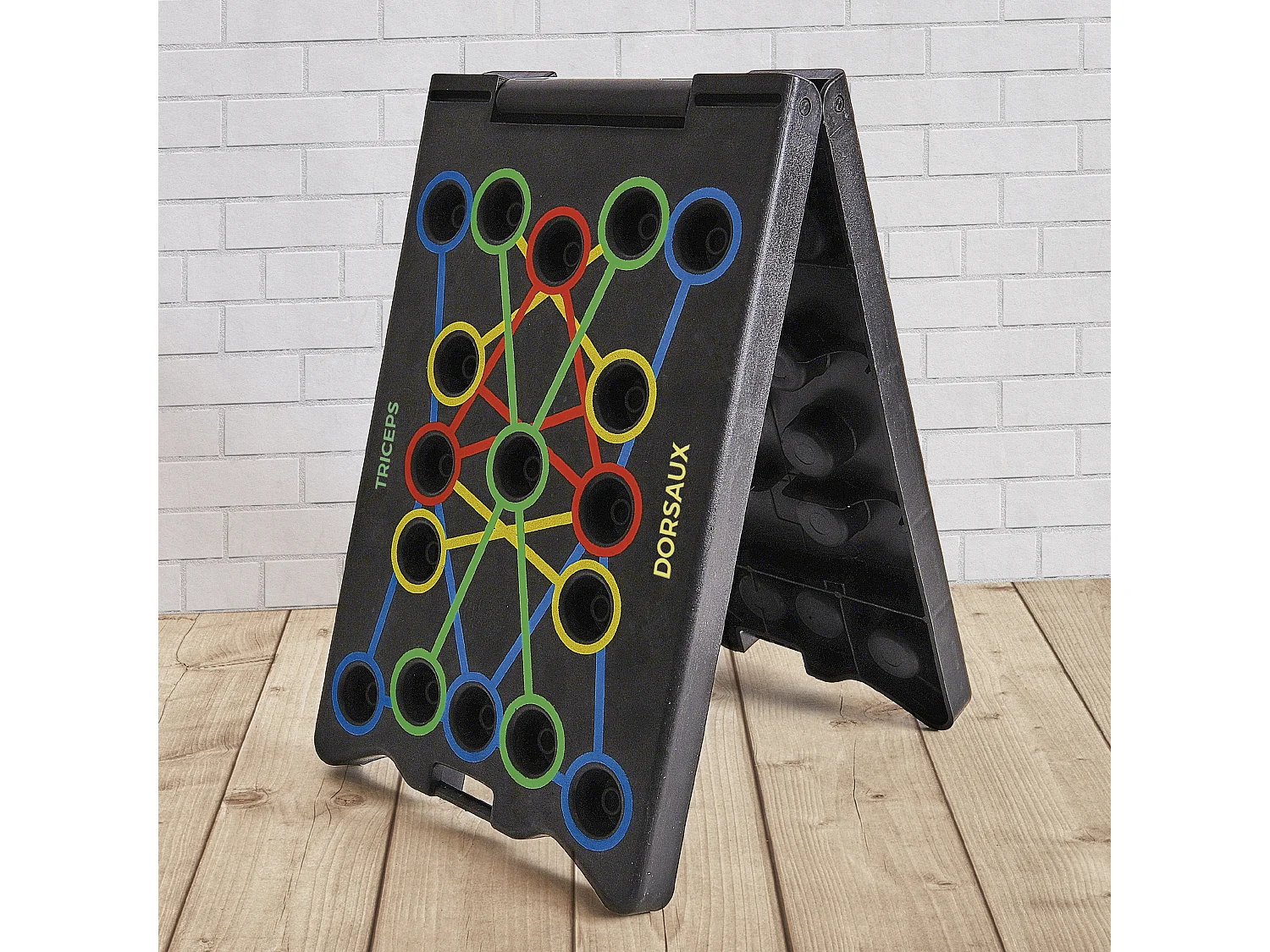 Planche De Musculation 17 En 1 Avec Elastique Multicolore