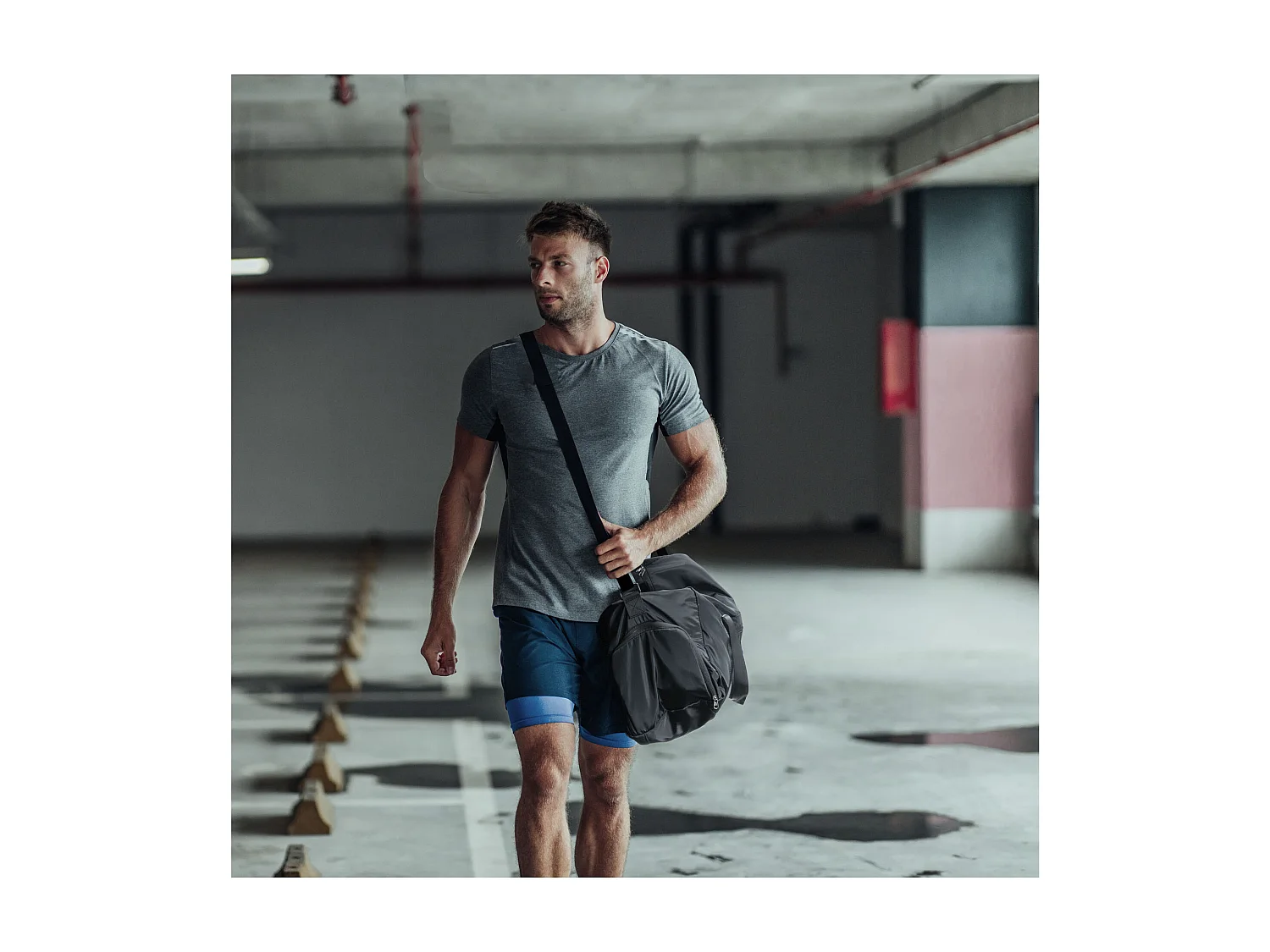 Sac De Sport Multi Compartiment Noir Noir