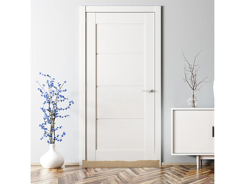 Boudin de Porte en Jute "Natural" 80cm Marron