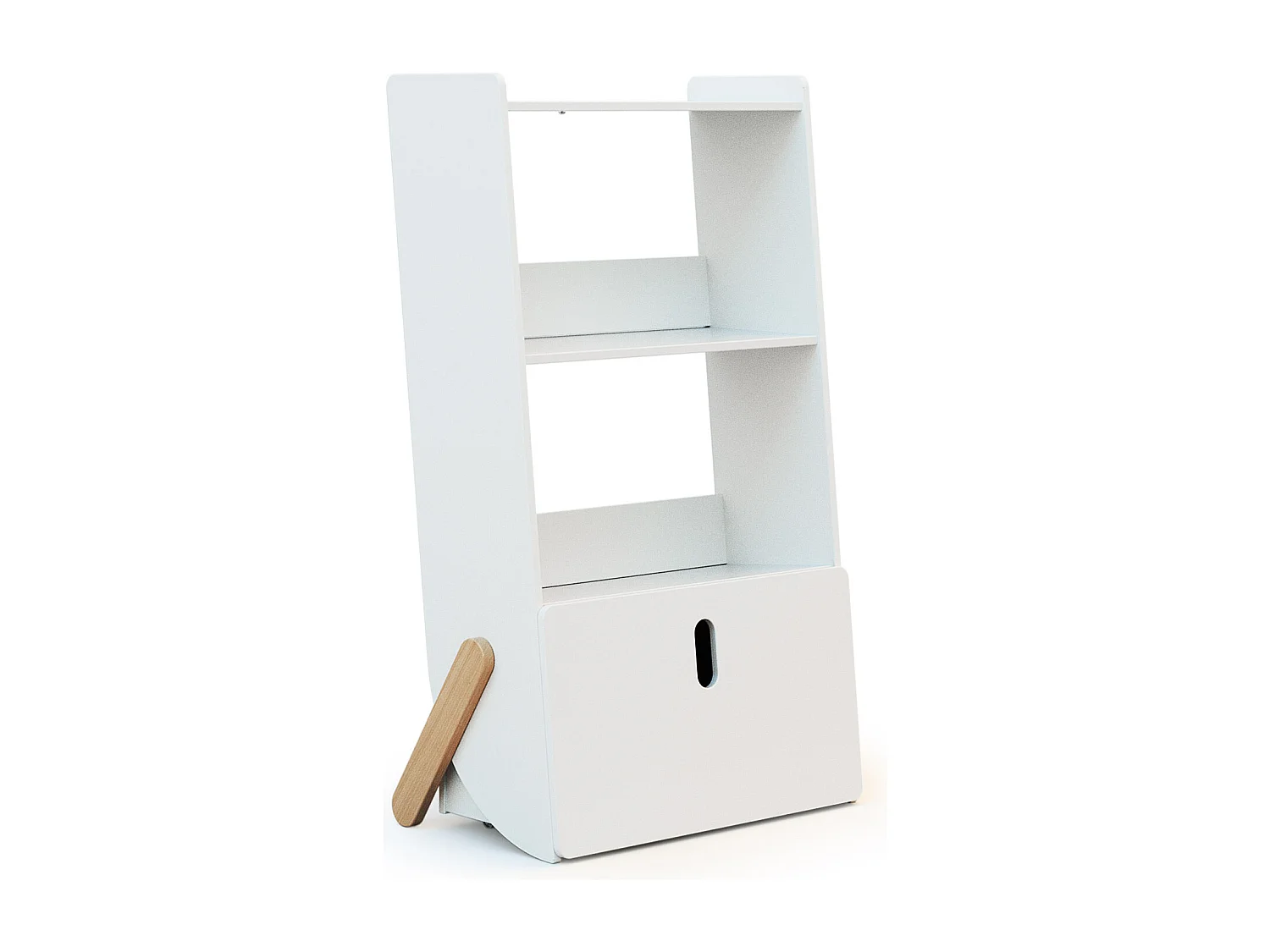 Étagère enfant Pirate en bois - Blanc