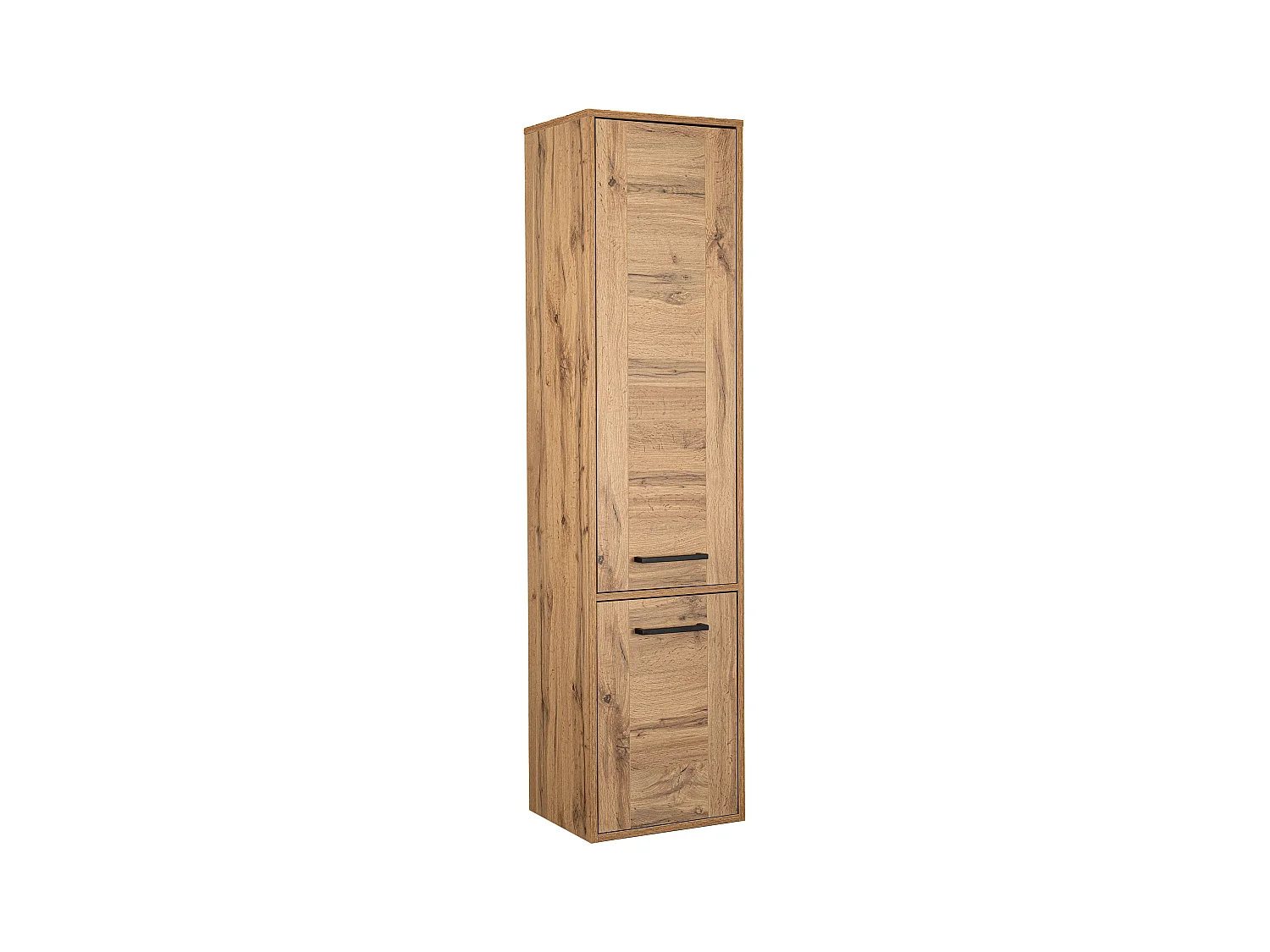 Badkamerkastje Hoge kolom 40 cm 2 deuren Eikenhout Wotan Vivien