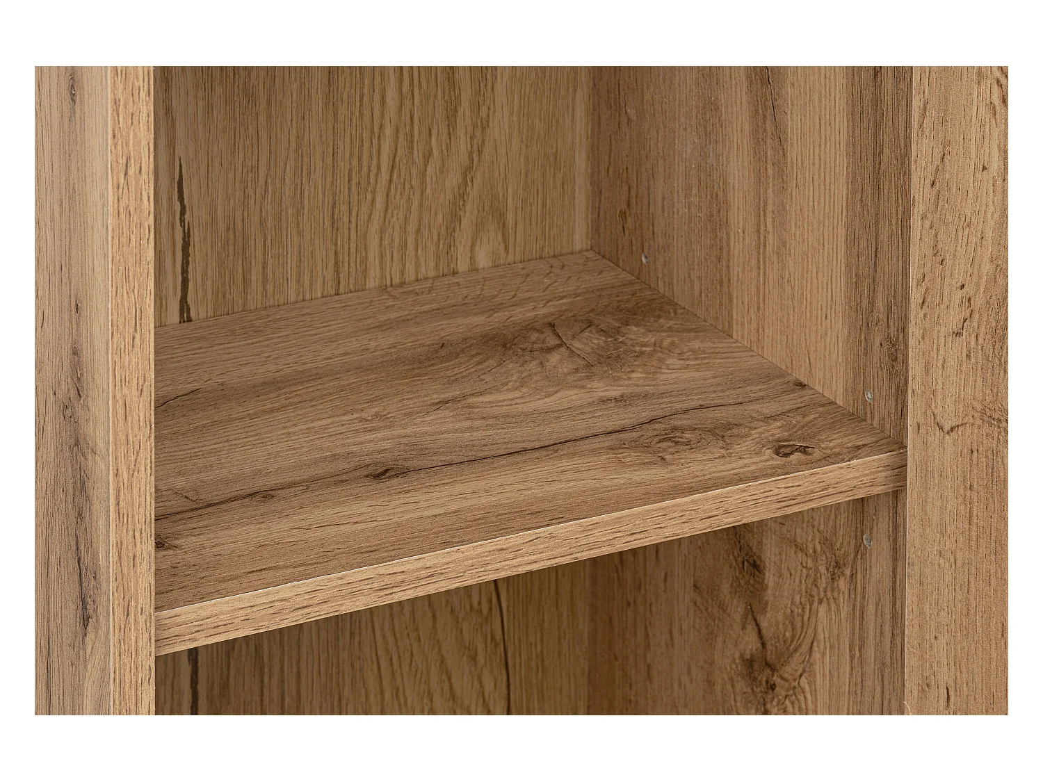 Geriffelter Badezimmerschrank Hochschrank 1 Tür Wotan Eiche Amy