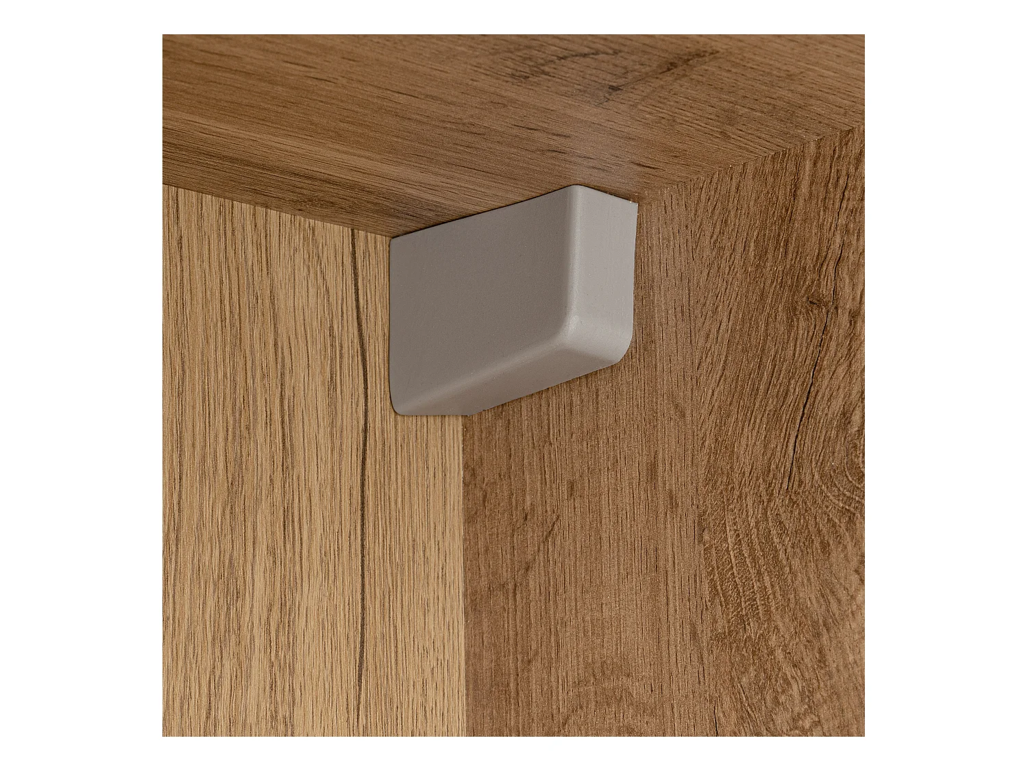 Geriffelter Badezimmerschrank Hochschrank 1 Tür Wotan Eiche Amy