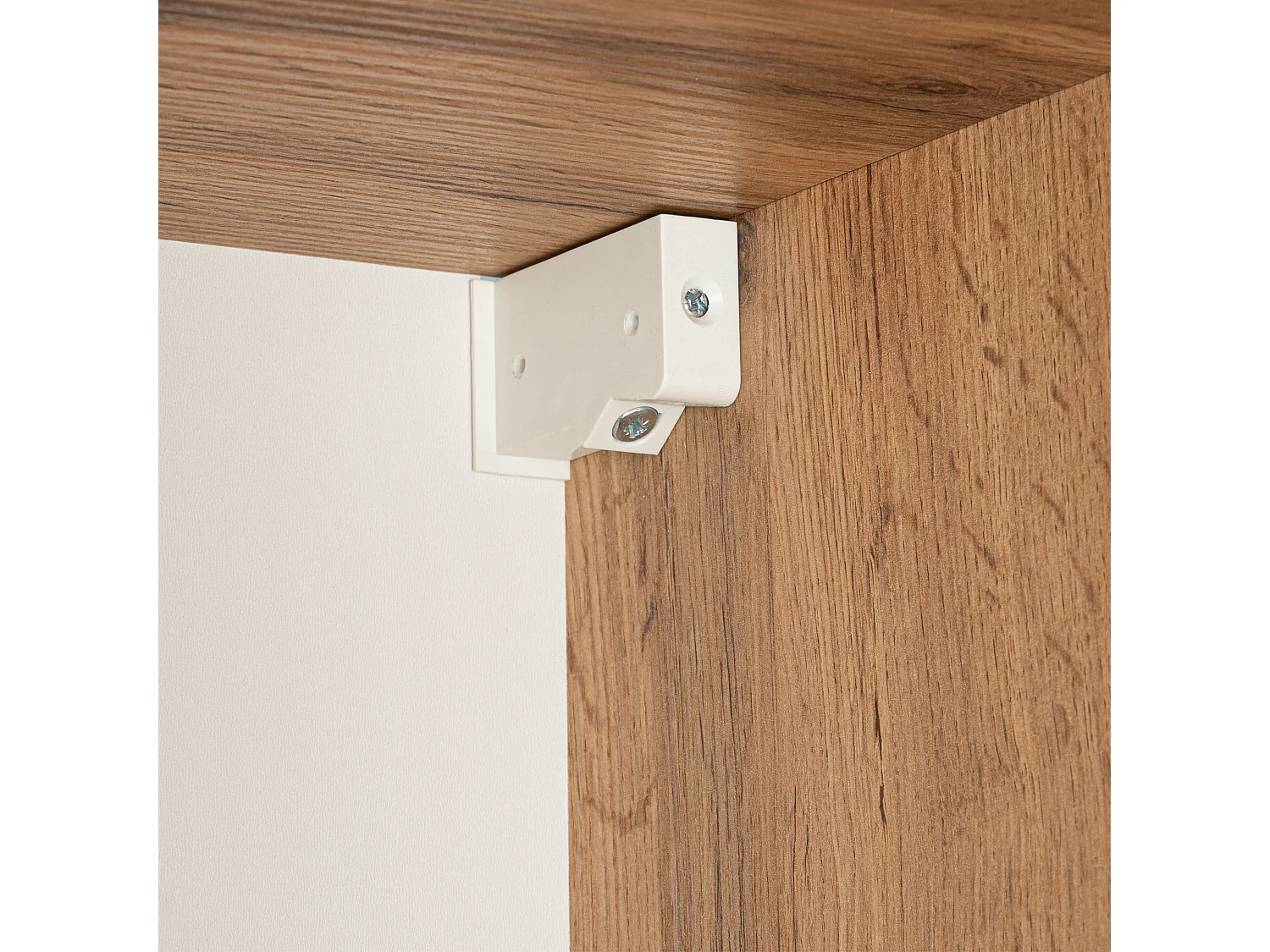 Armoire de salle de bain colonne haute 40 cm chêne Wotan Sol