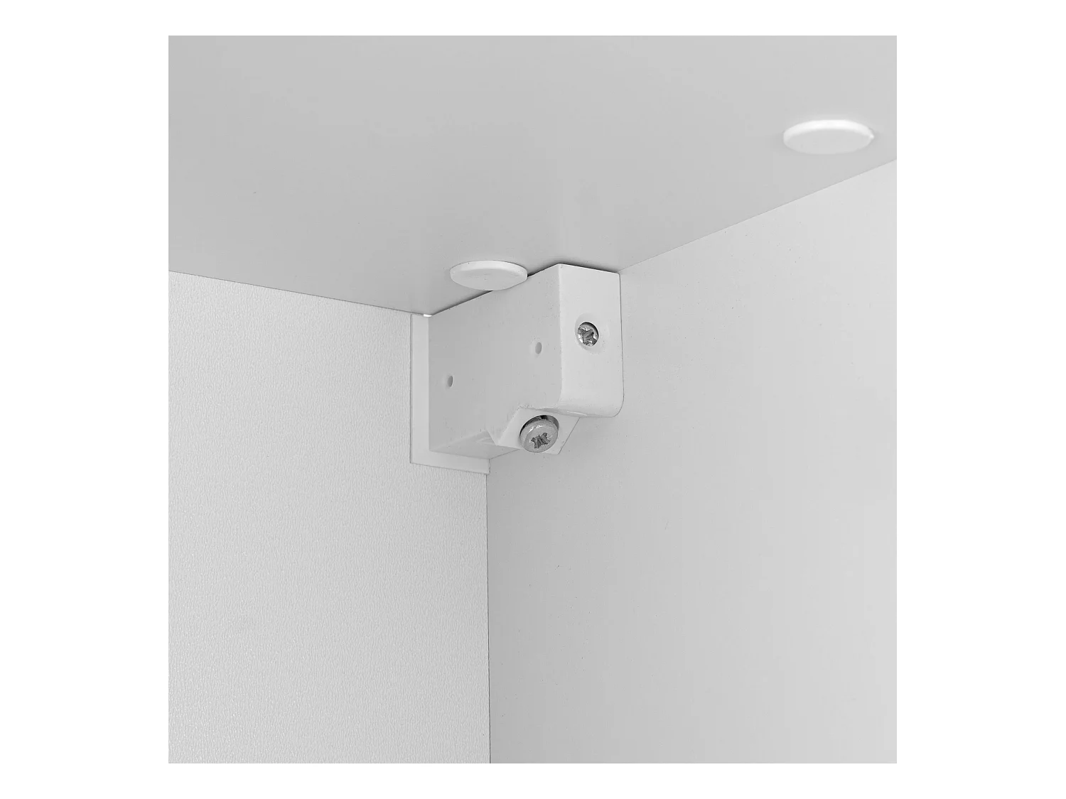 Geriffelter Badezimmerschrank Hochschrank 1 Tür Weiß Matt Amy