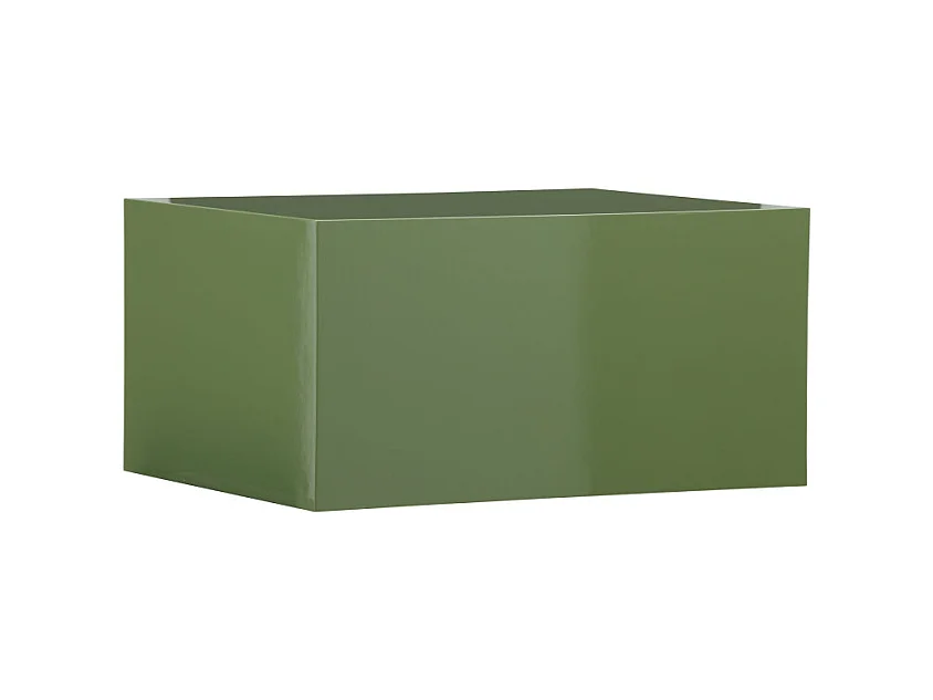 Table Basse Design "York" 80cm Vert Foncé