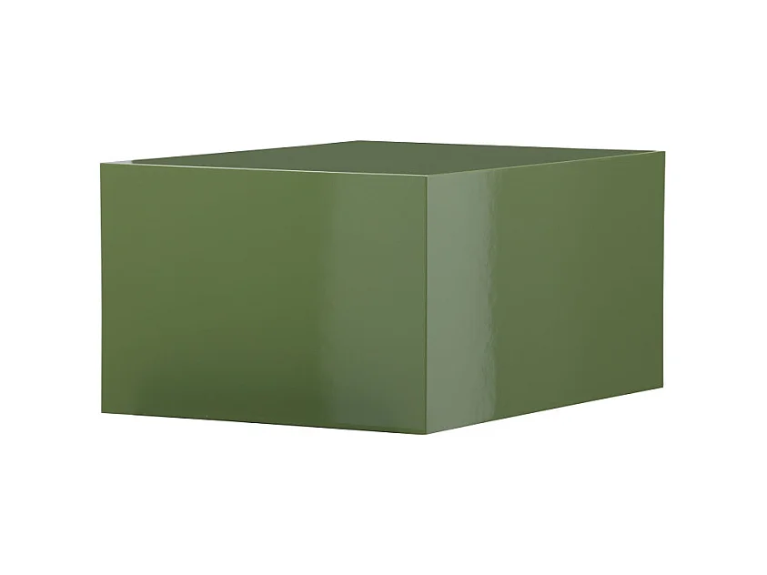 Table Basse Design "York" 80cm Vert Foncé