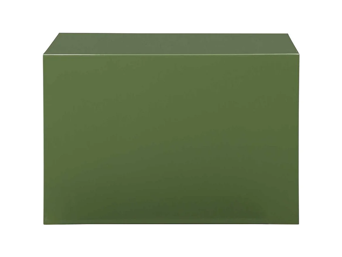 Table Basse Design "York" 80cm Vert Foncé