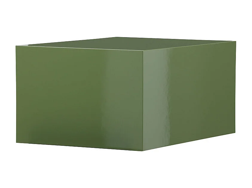 Table Basse Design "York" 80cm Vert Foncé