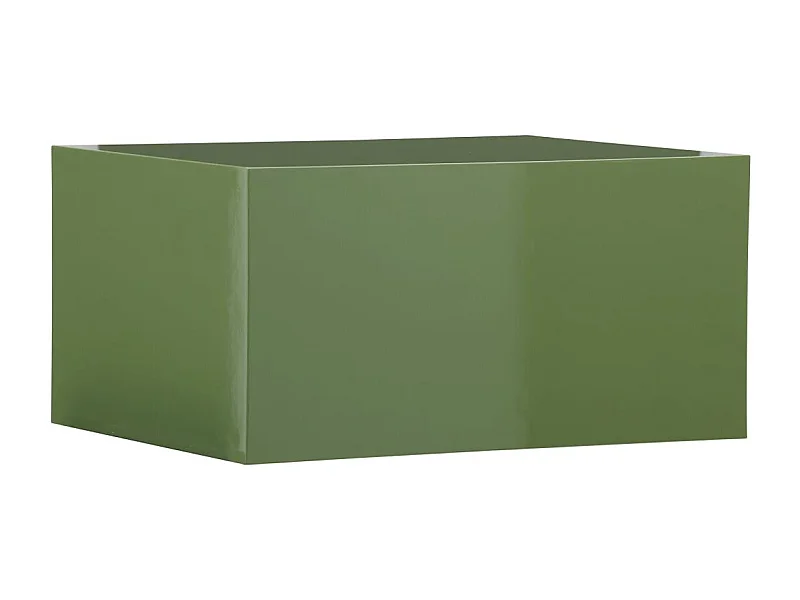 Table Basse Design "York" 80cm Vert Foncé
