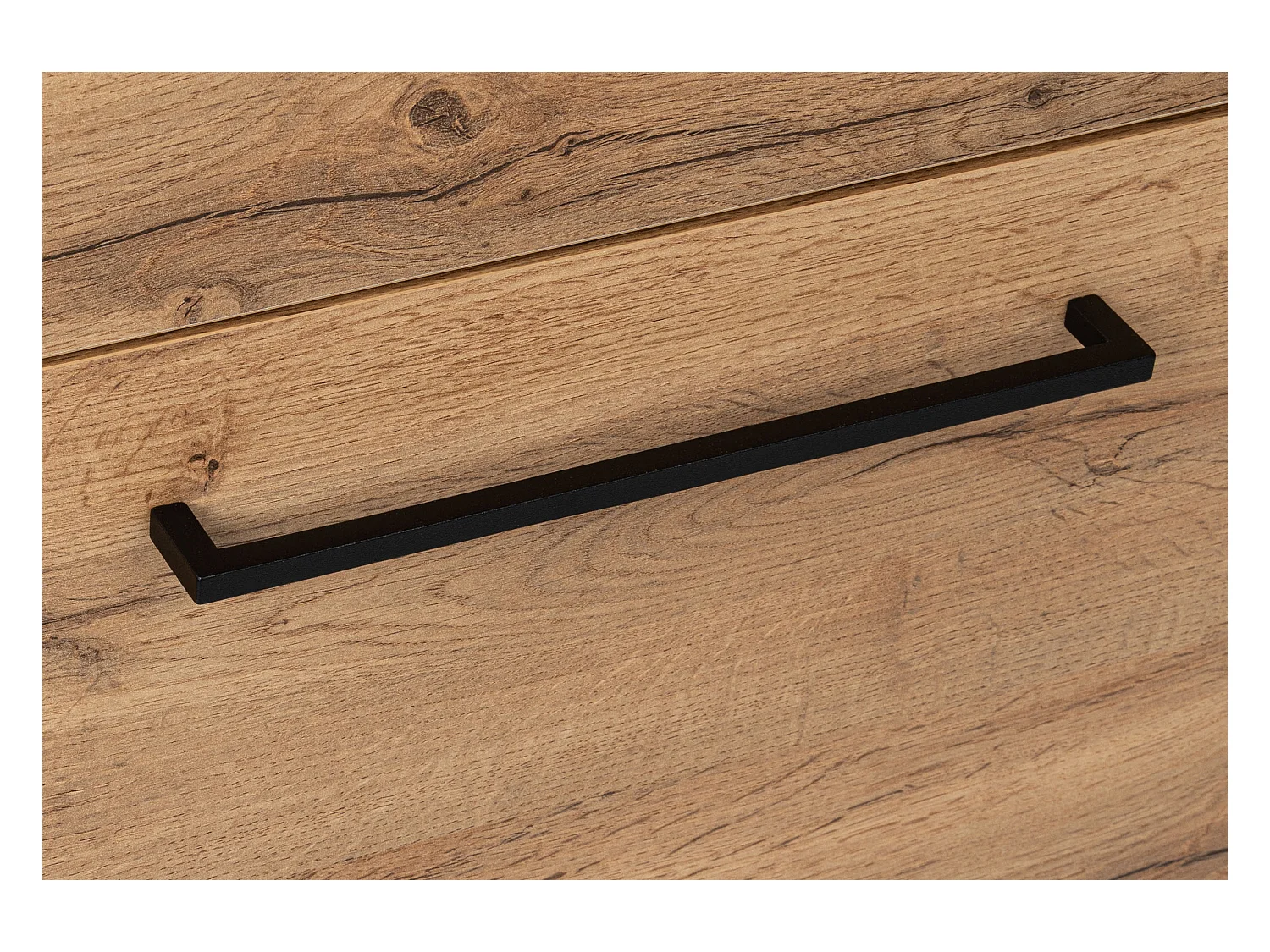 Badezimmerset 50cm Stehschrank mit Waschbecken Eiche Wotan Sol Wotan