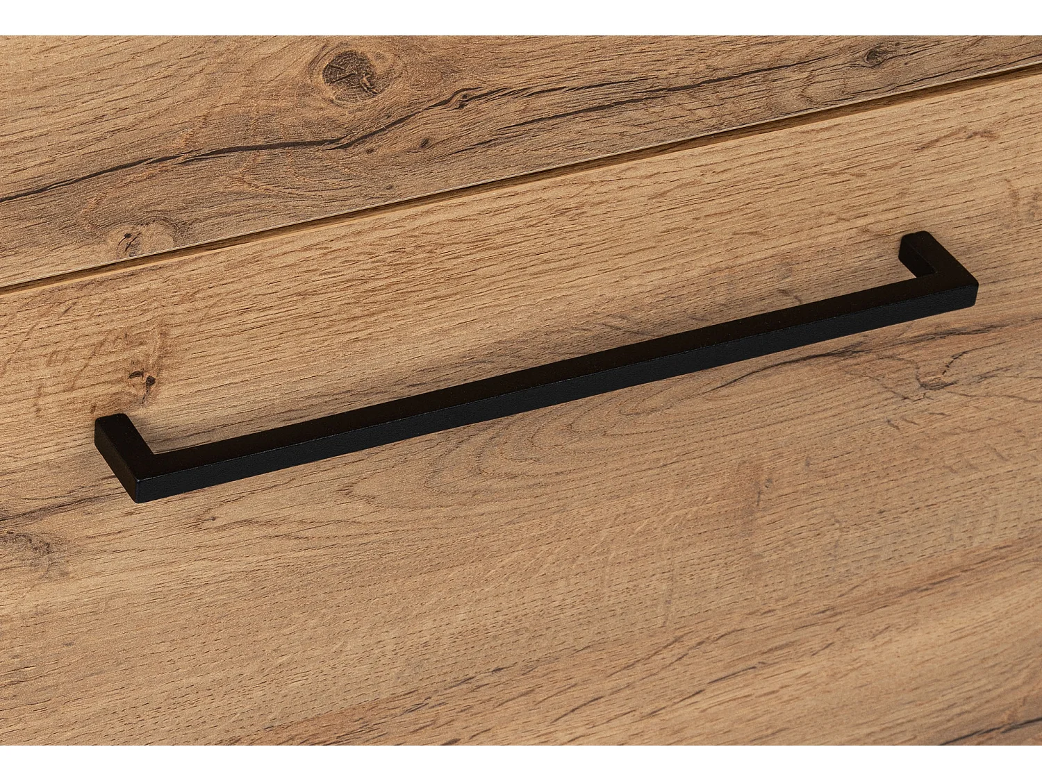 Badezimmerset 50cm Stehschrank mit Waschbecken Eiche Wotan Sol Wotan