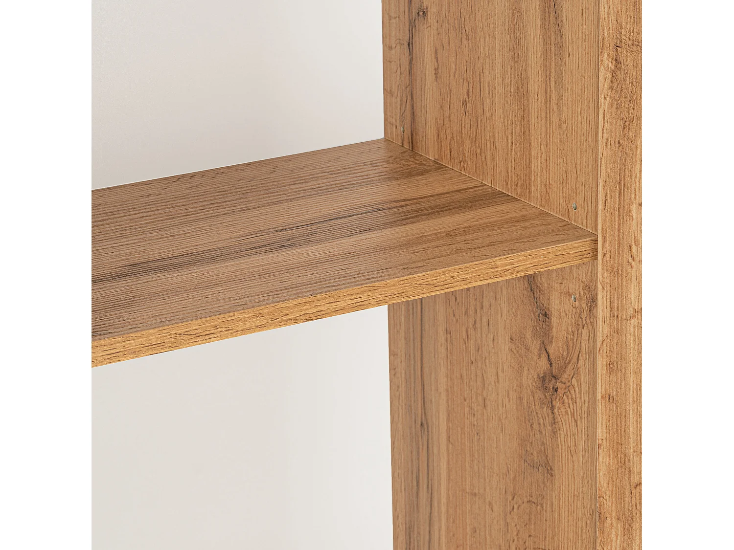 Badezimmerset 50cm Eiche Wotan Schrank mit Waschbecken Hochschrank Sol