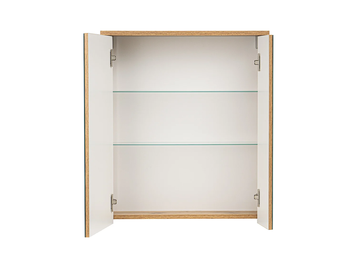 Ensemble de salle de bain 60 cm Vivien Chêne Wotan Armoire avec miroir