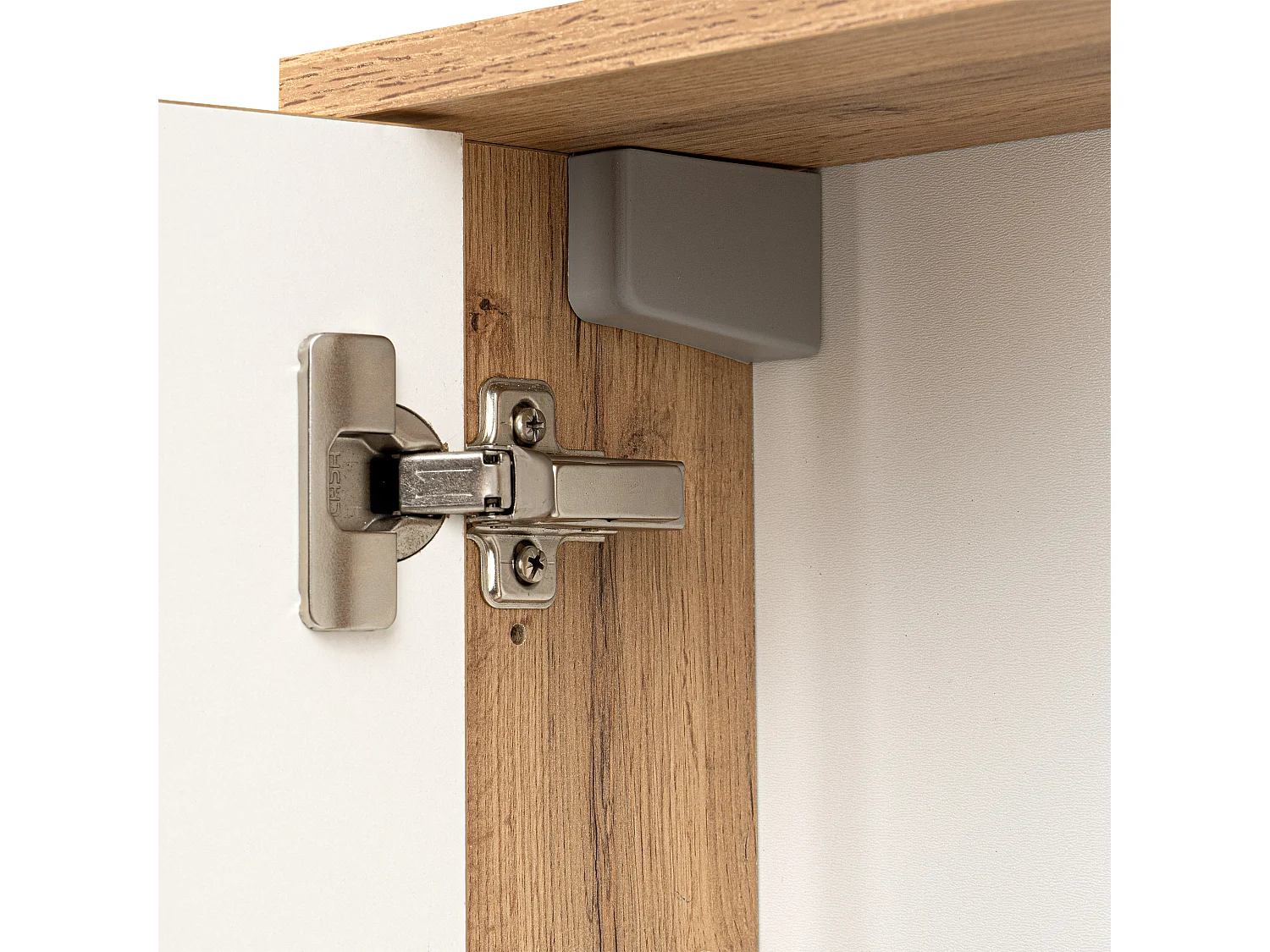 Ensemble de salle de bain 60 cm Vivien Chêne Wotan Armoire avec miroir