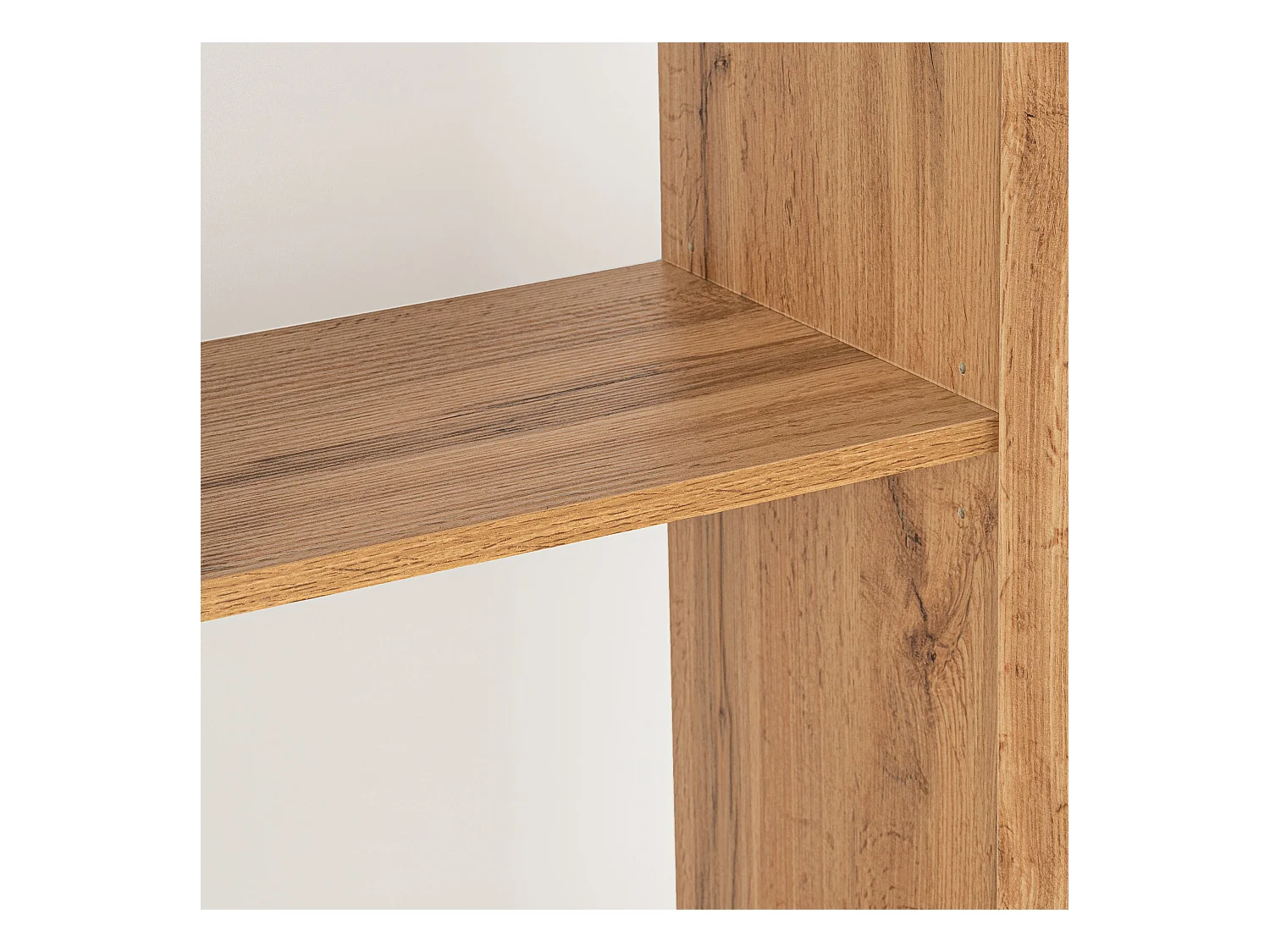 Ensemble de salle de bain 50 cm Chêne Wotan Meuble avec lavabo Colonne haute Meuble avec miroir Sol