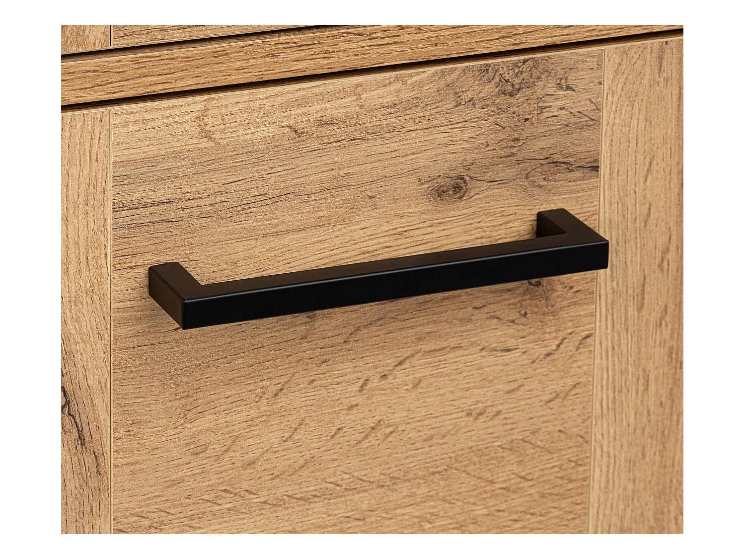 Ensemble de salle de bain 80 cm Vivien Chêne Wotan Colonne Armoire avec miroir