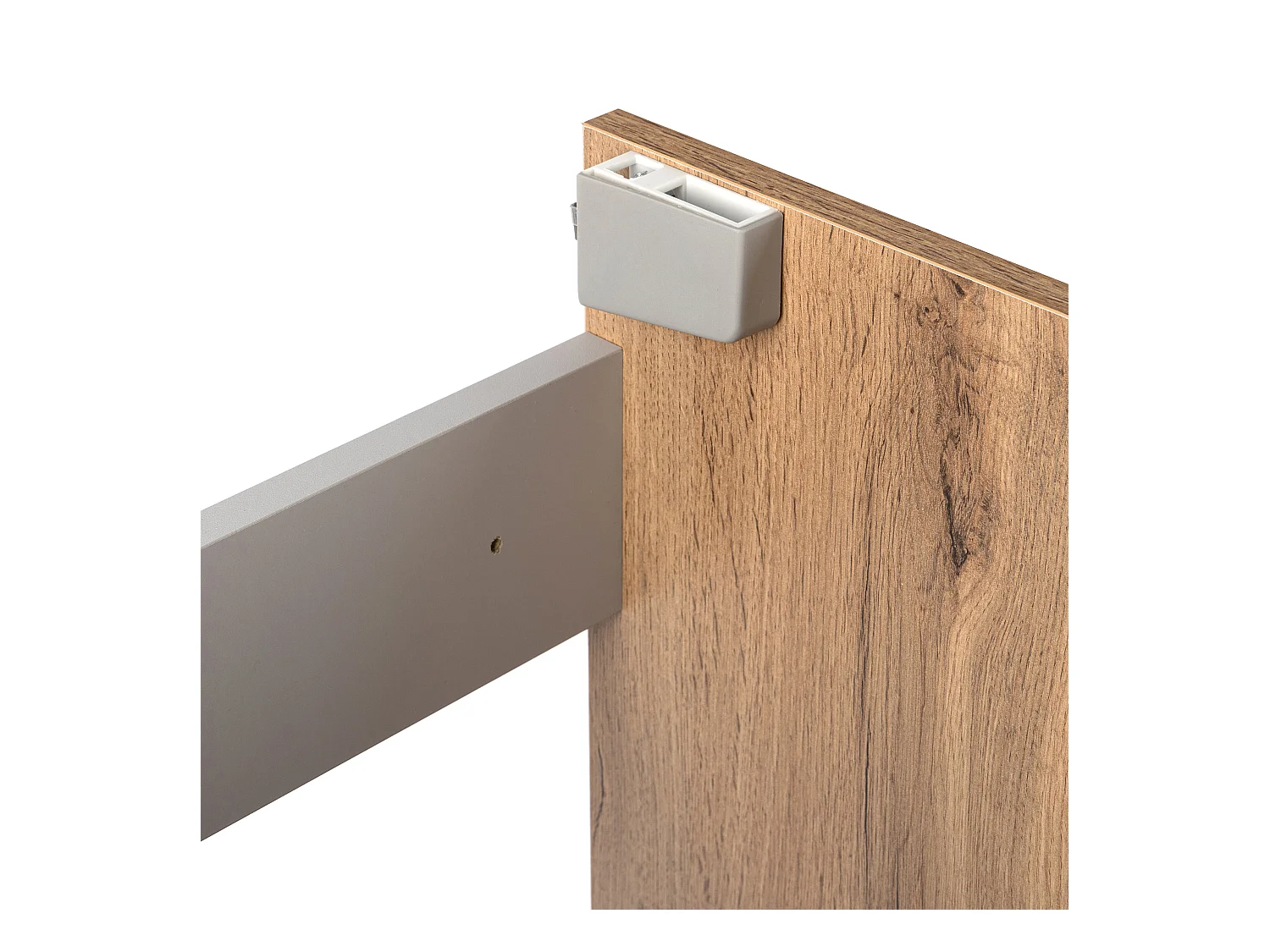 Ensemble de salle de bain sur pied Armoire avec lavabo 80 cm Chêne Wotan / Noir Alma