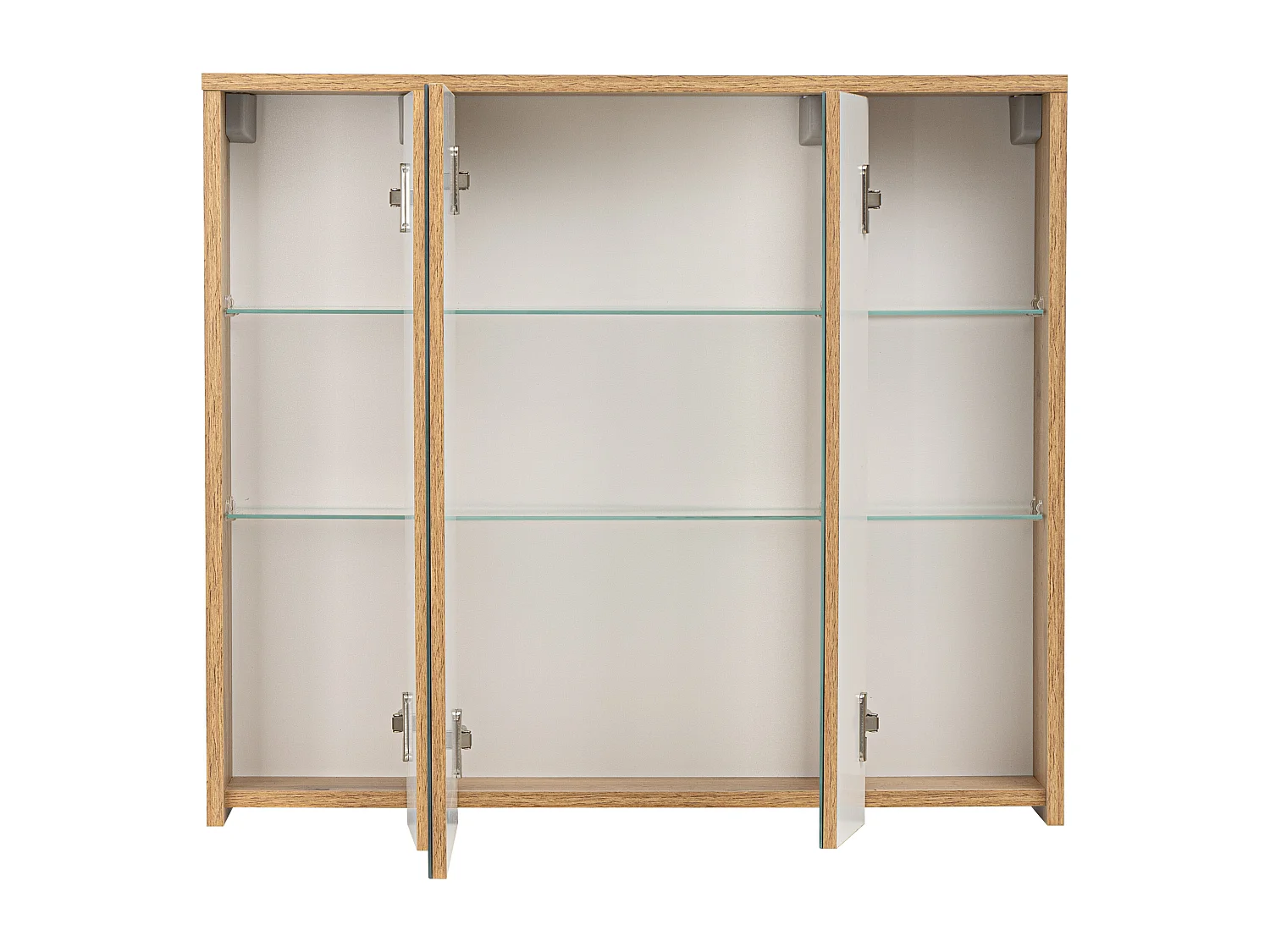 Ensemble de salle de bain 80 cm Vivien Chêne Wotan Armoire avec miroir