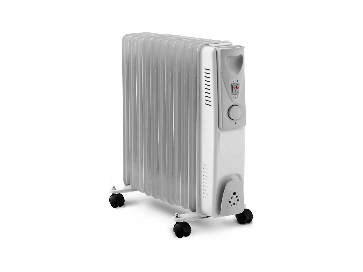 Radiateur à bain d'huile Warm Tech 2500 W, 11 éléments