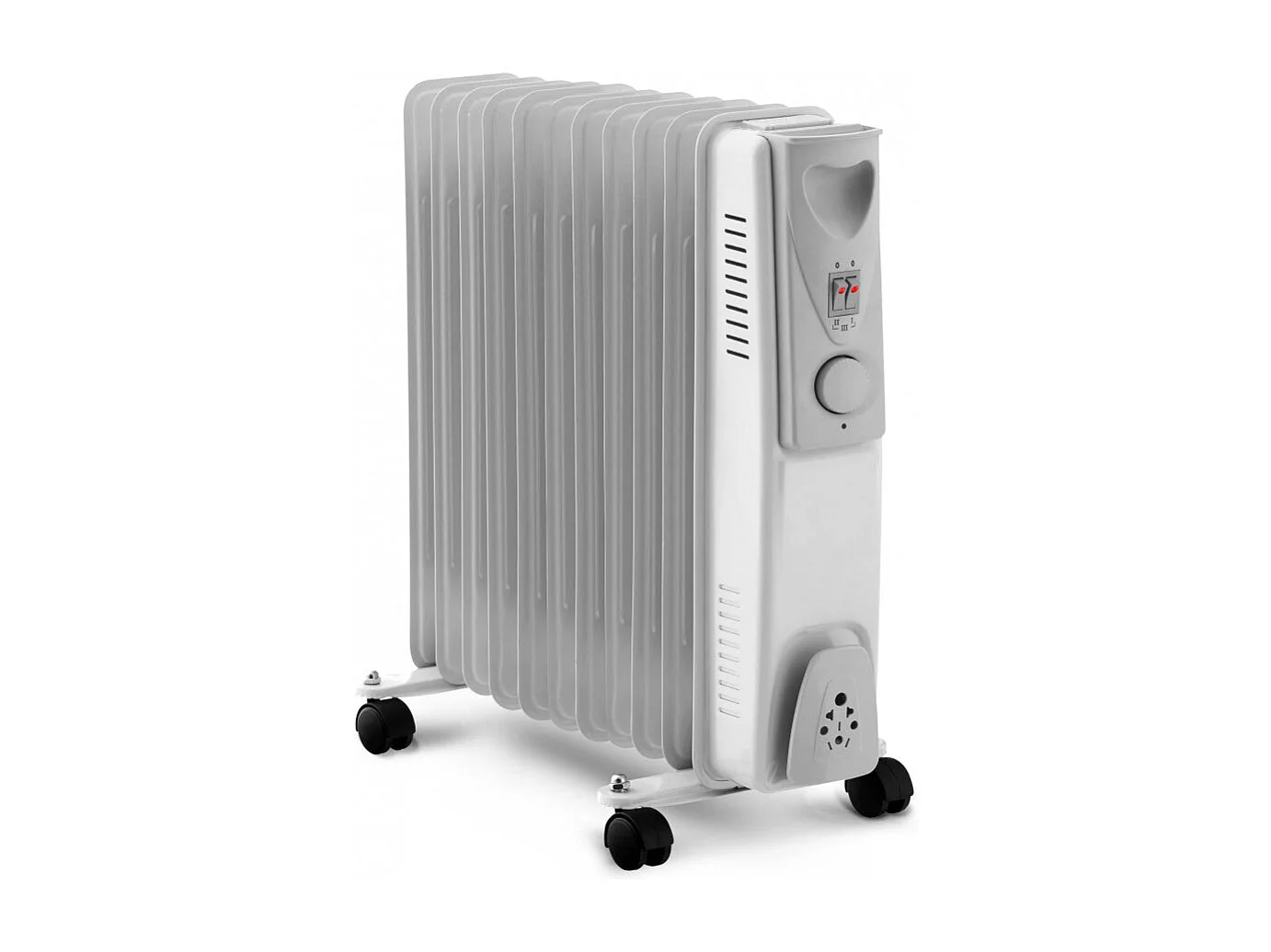 Radiateur à bain d'huile Warm Tech 2500 W, 11 éléments