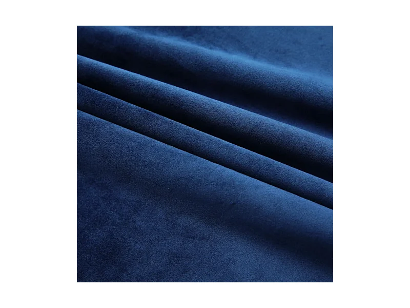 Verdunkelungsvorhang mit Haken Samt Dunkelblau 290 x 245 cm