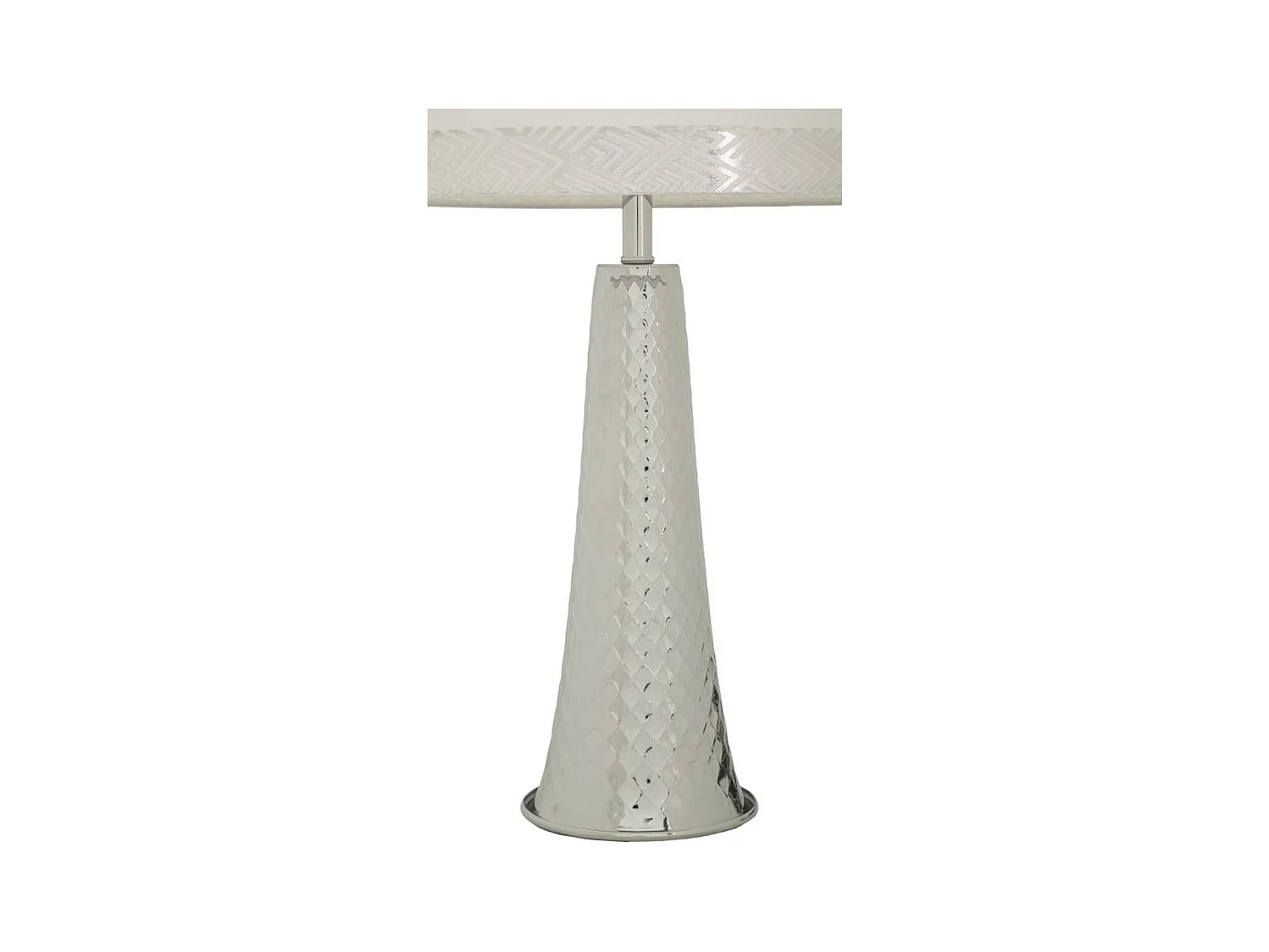 Lampe à Poser MF902, Argent, 30x30x54 cm, Seven Design