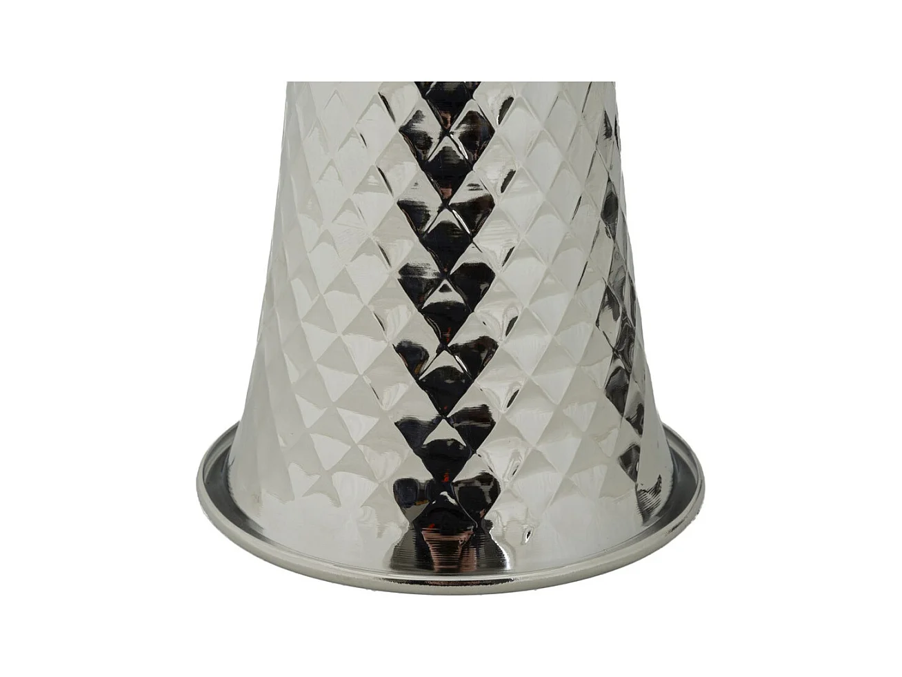 Lampe à Poser MF902, Argent, 30x30x54 cm, Seven Design