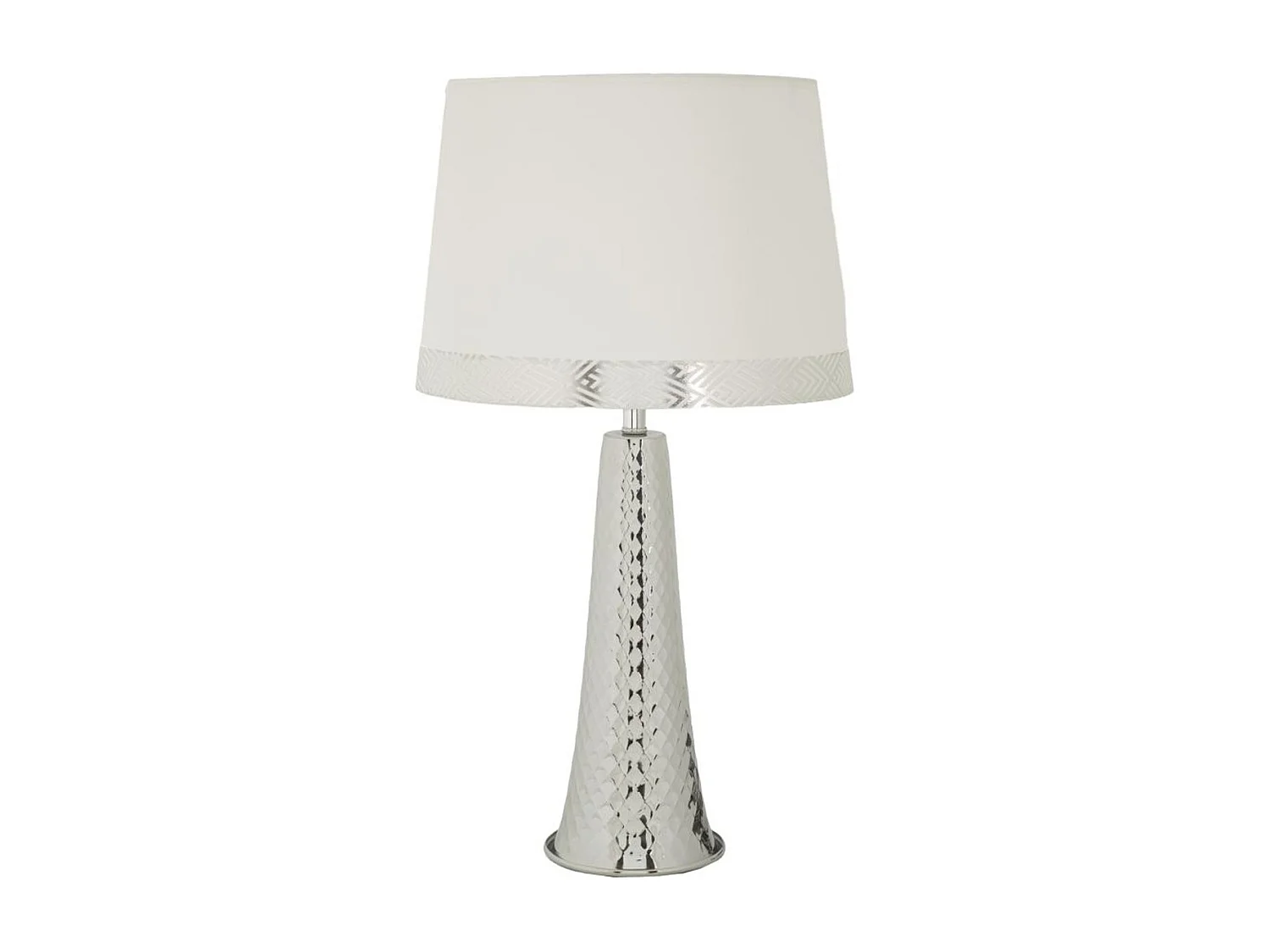Lampa Stołowa MF902, Srebrny, 30x30x54 cm, Seven Design