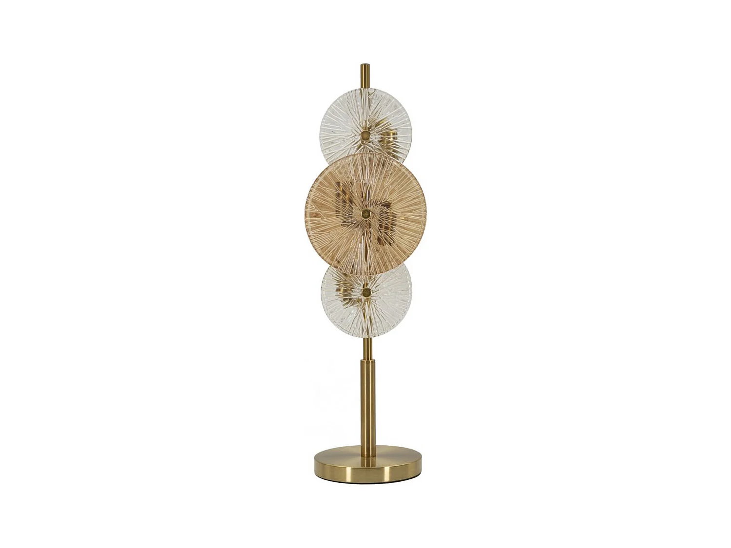 Lampe à Poser MF919, Marron, 20x18x66 cm, Epikasa