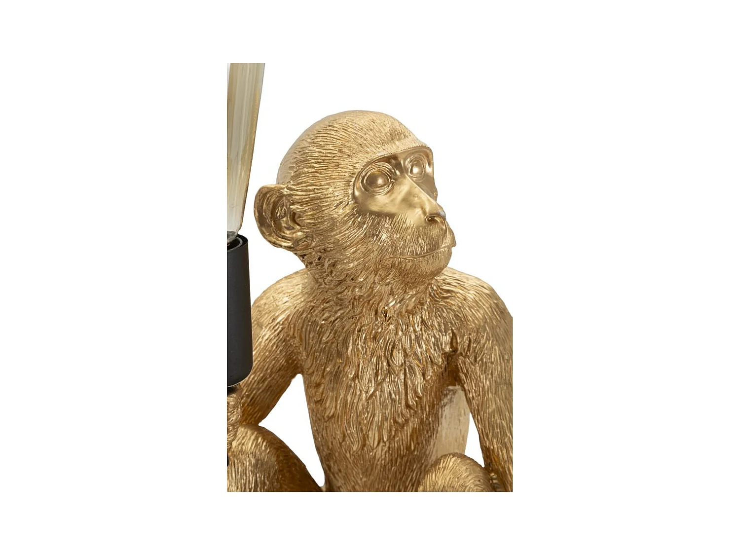 Lampa Stołowa Małpa 2, Złoto, 33x33x32 cm, Epikasa