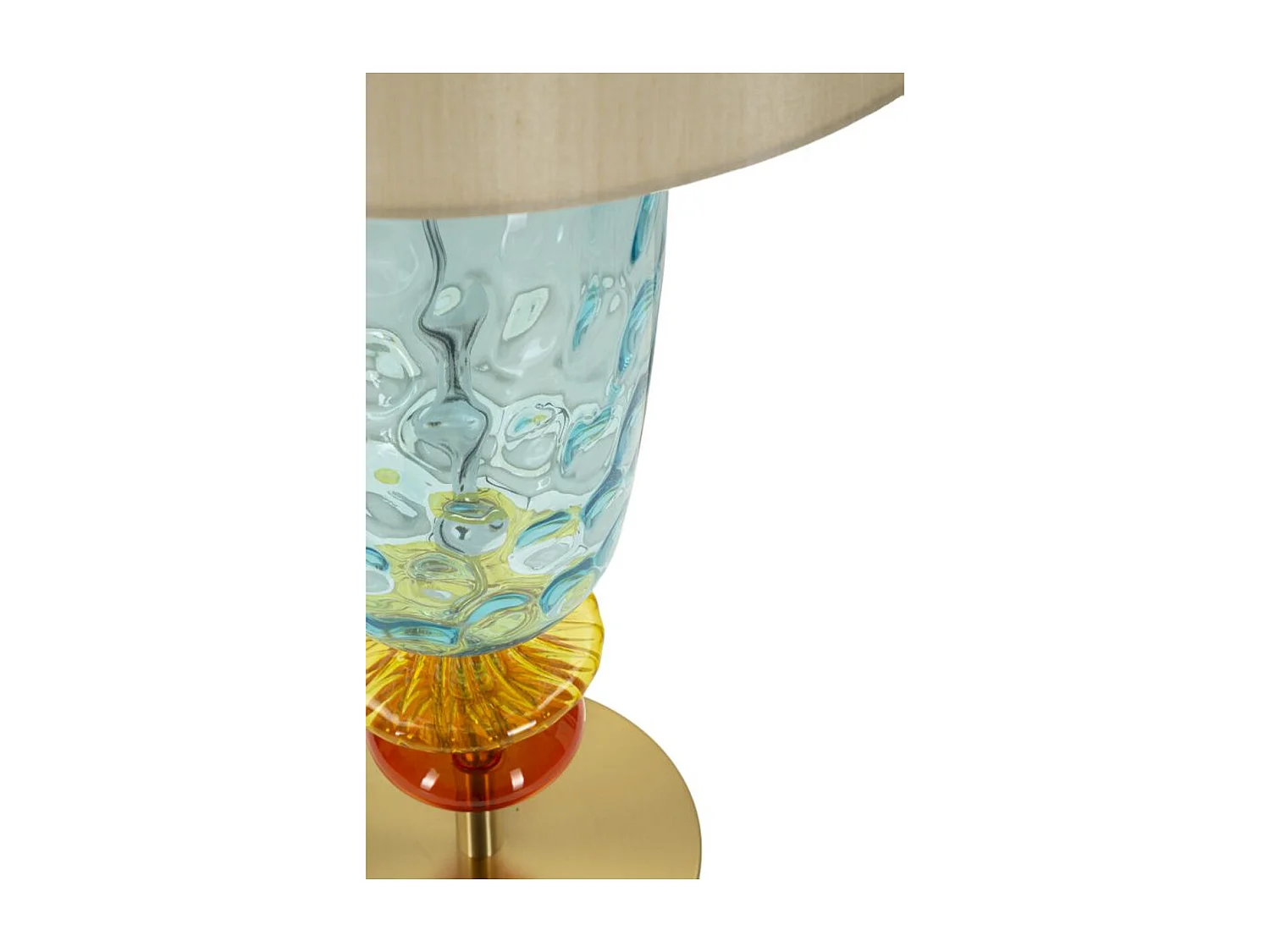 Lampa Stołowa MF922, Niebieski, 35x35x73 cm, Seven Design