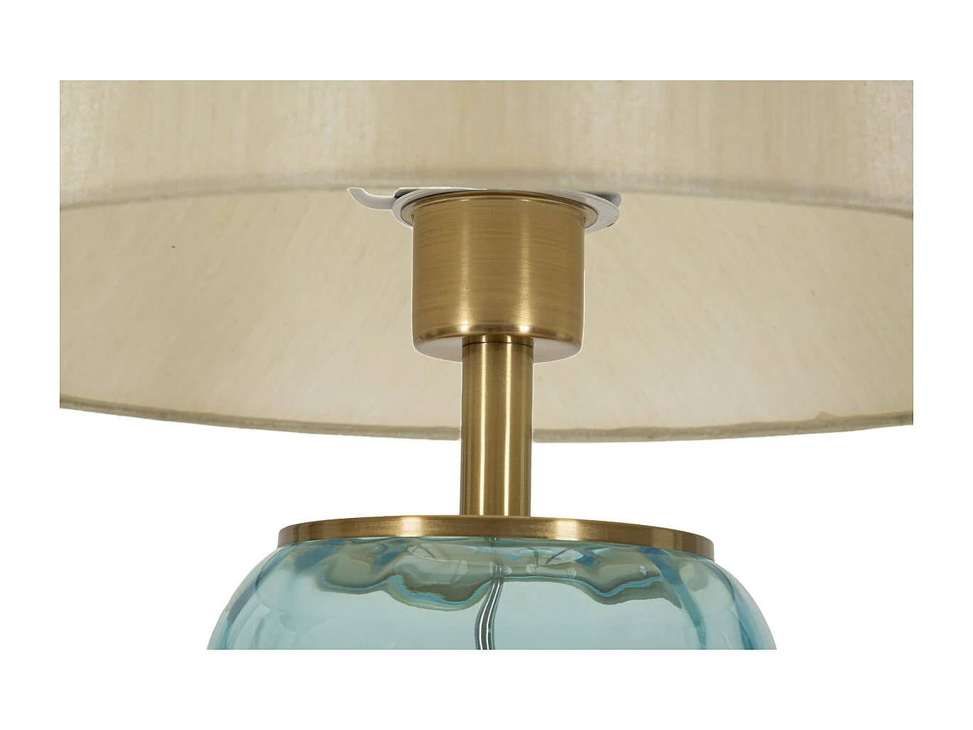 Lampa Stołowa MF922, Niebieski, 35x35x73 cm, Seven Design