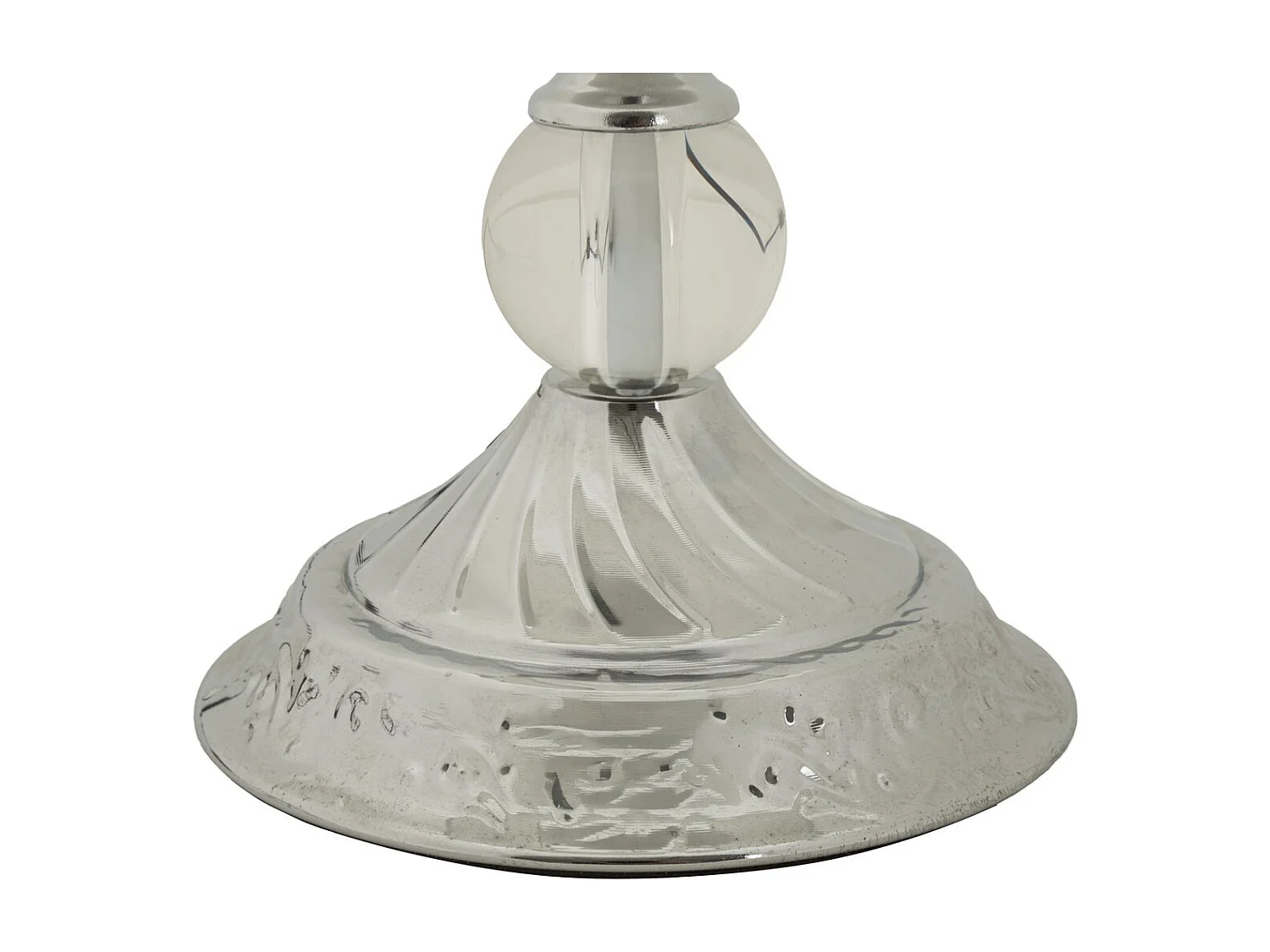 Lampa Stołowa MF907, Srebrny, 30x30x54 cm, Seven Design