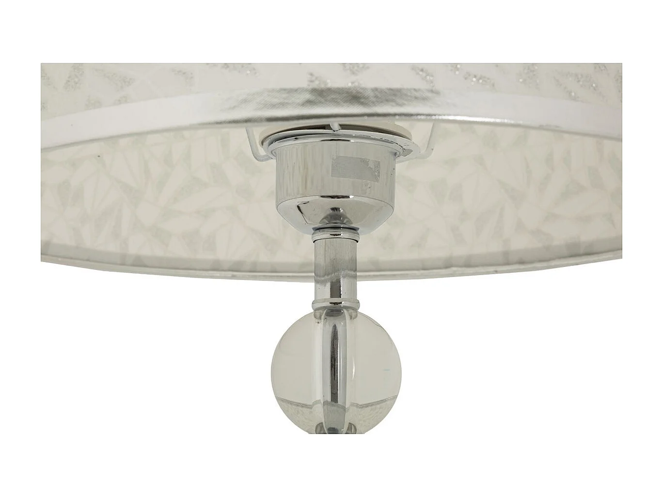 Lampa Stołowa MF907, Srebrny, 30x30x54 cm, Seven Design