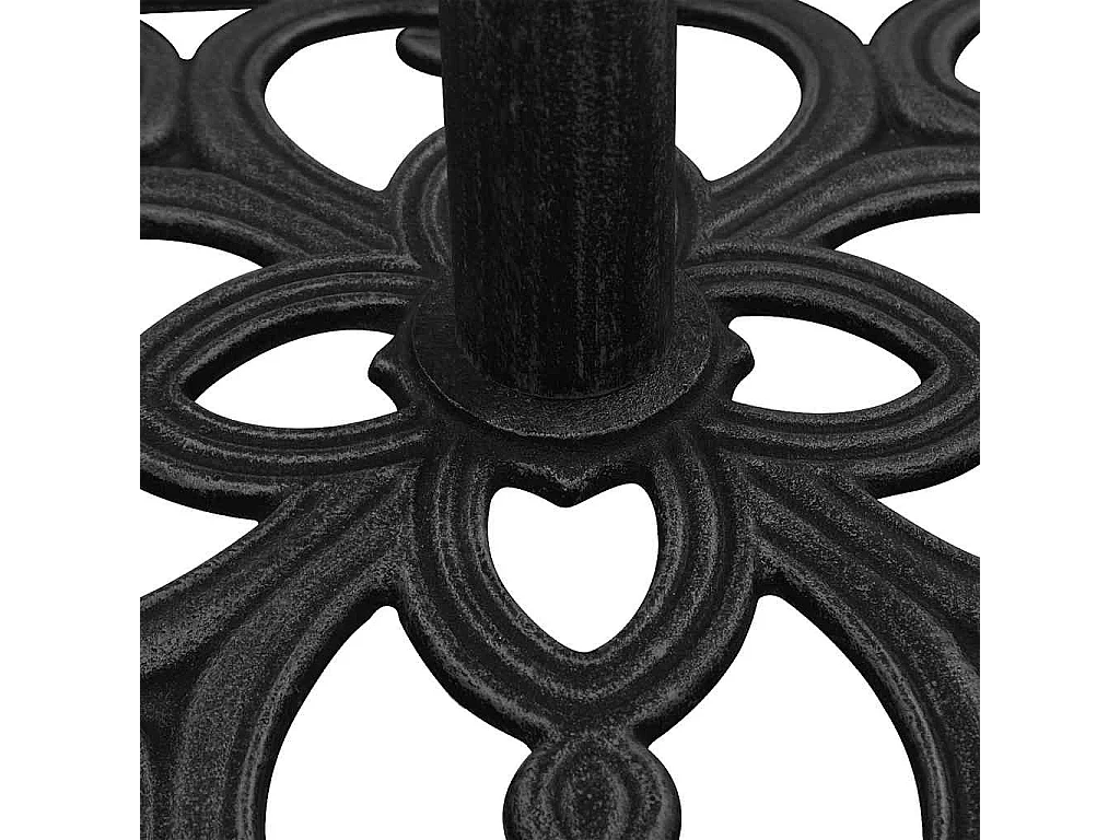 Belfort  Base de sombrilla de erro fundido negro 47x47x33 cm