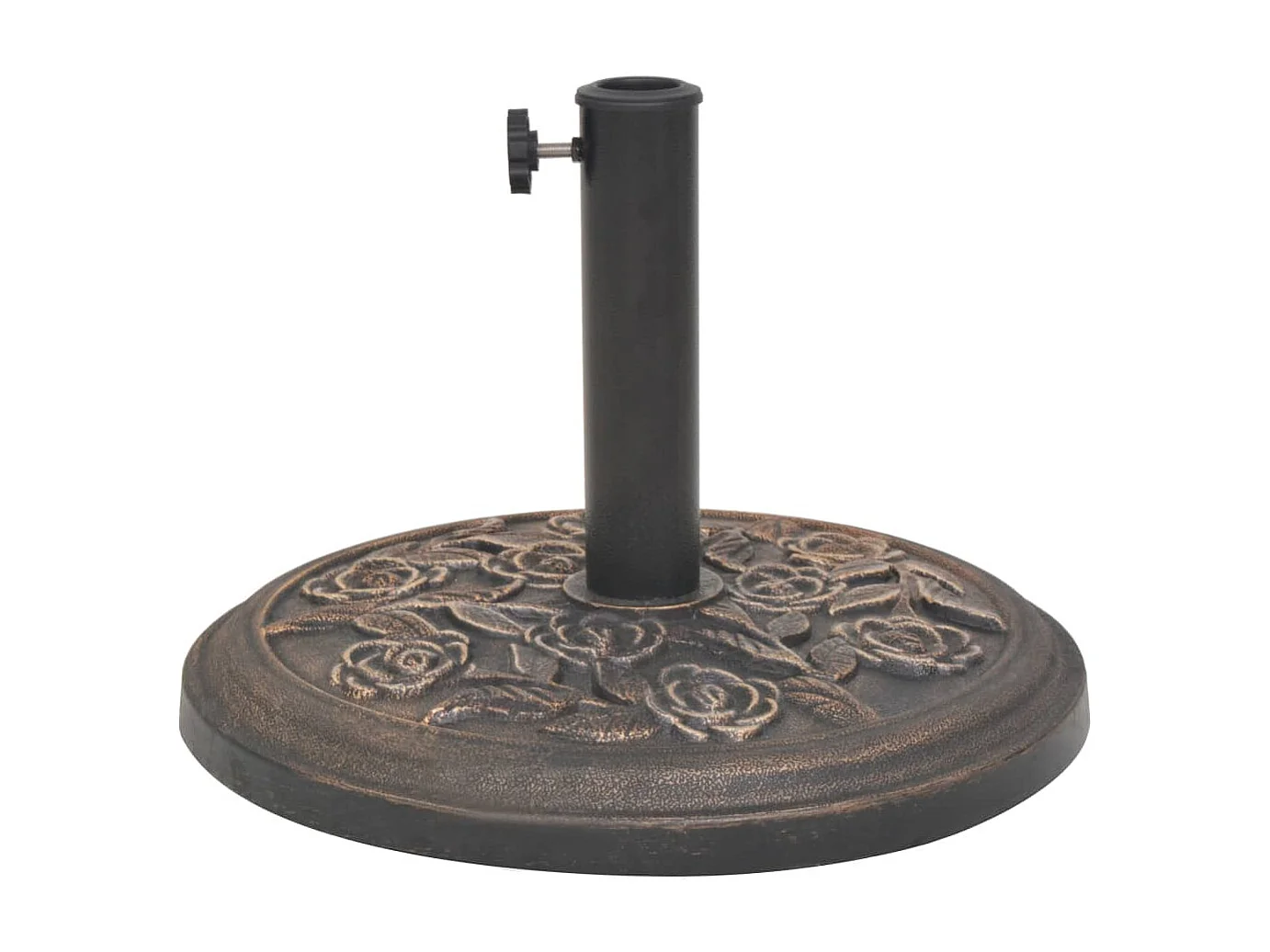 Xylon  Socle de parasol Résine Rond Bronze 9 kg