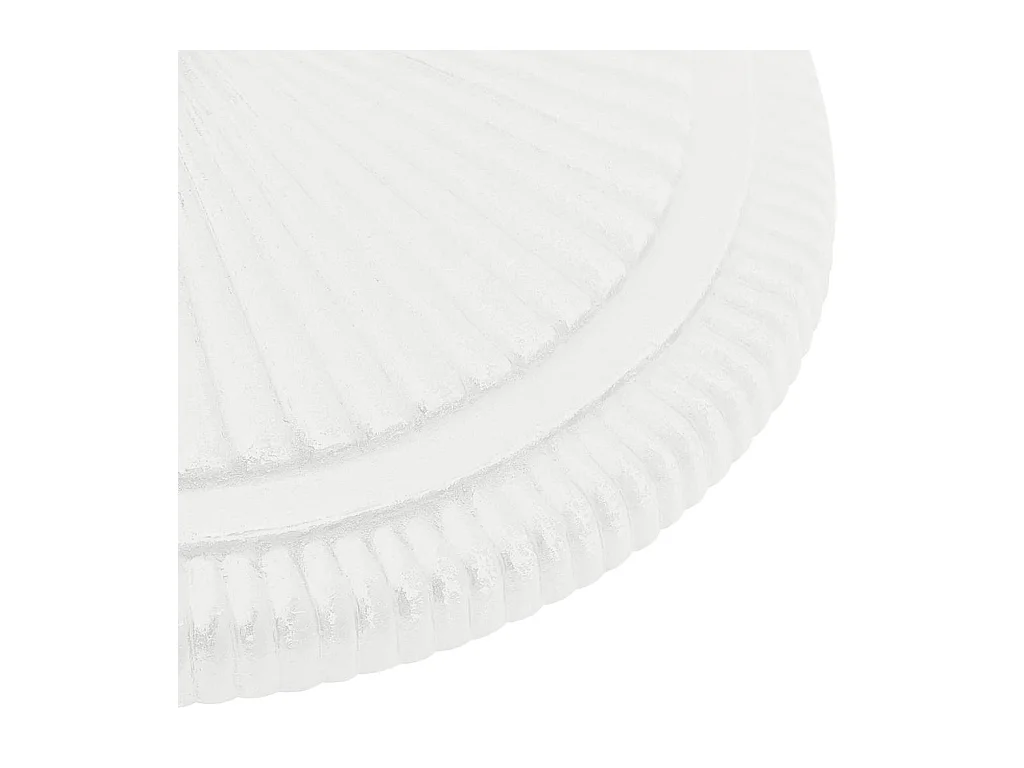 Belfort  Parasolvoet 45x45x30 cm gietijzer wit