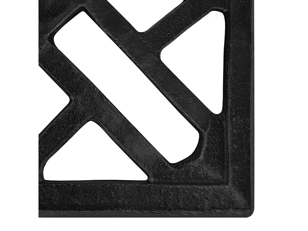 Belfort  Base de sombrilla de erro fundido negro 44x44x31 cm