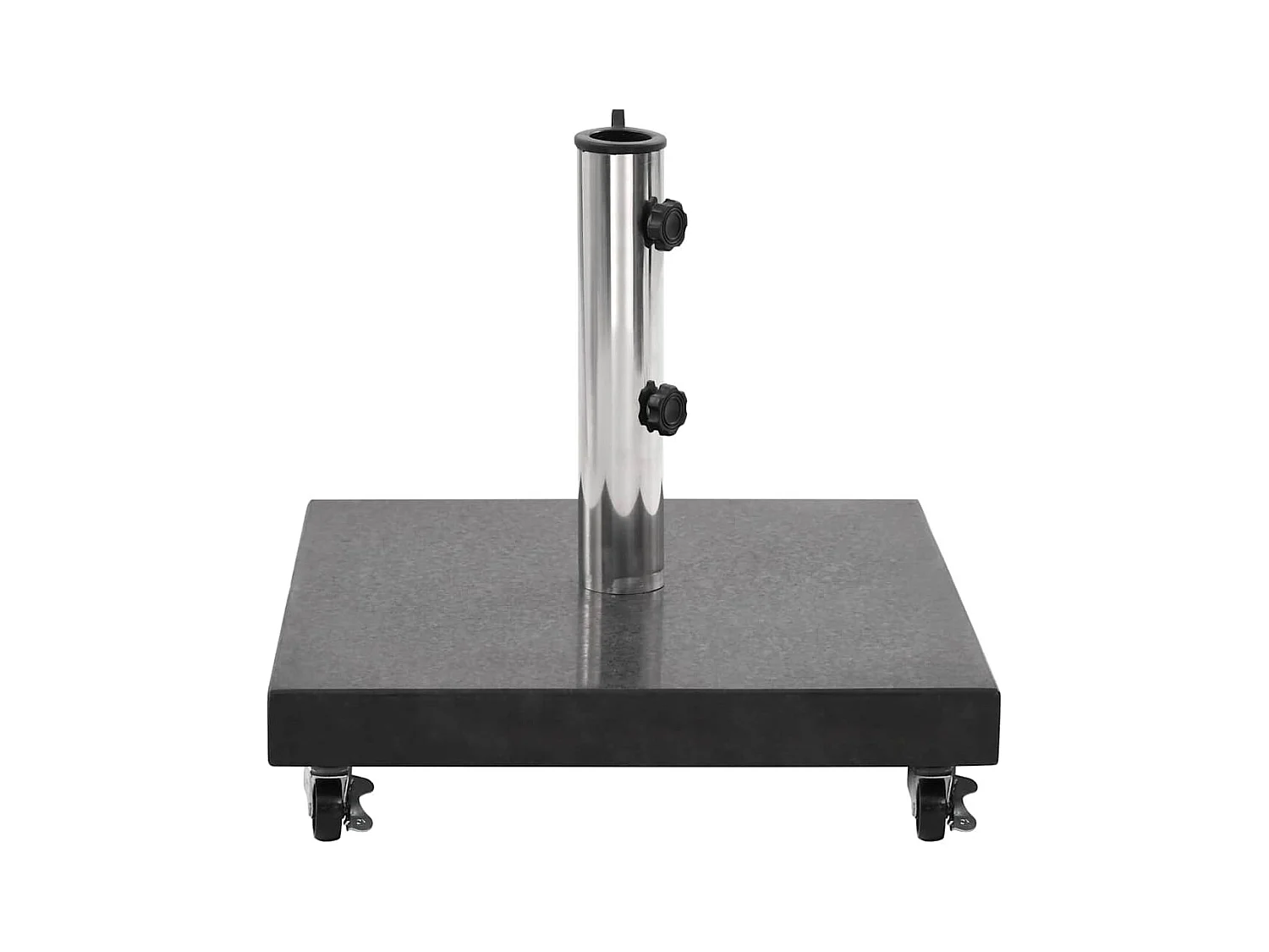 Jessica  Socle de parasol Granite 30 kg Carré Noir