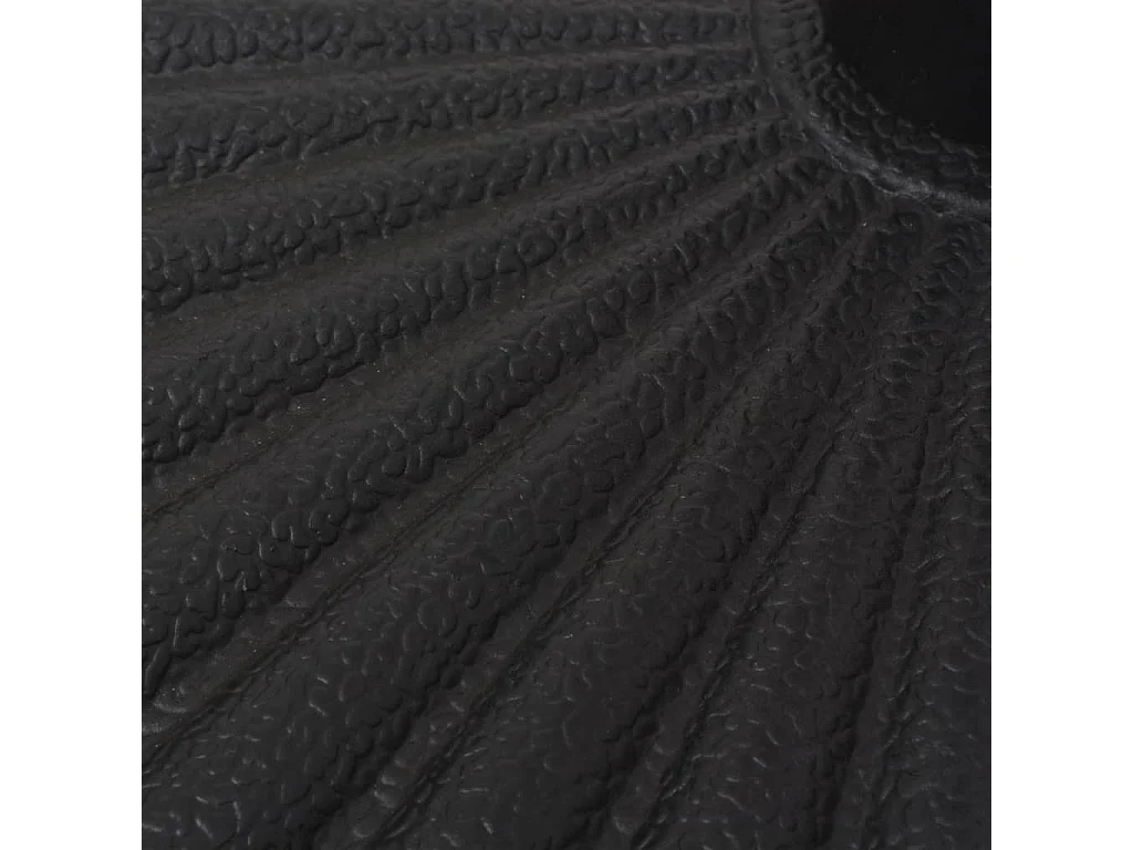 Jyrna  Socle de parasol Résine Rond Noir 14 kg