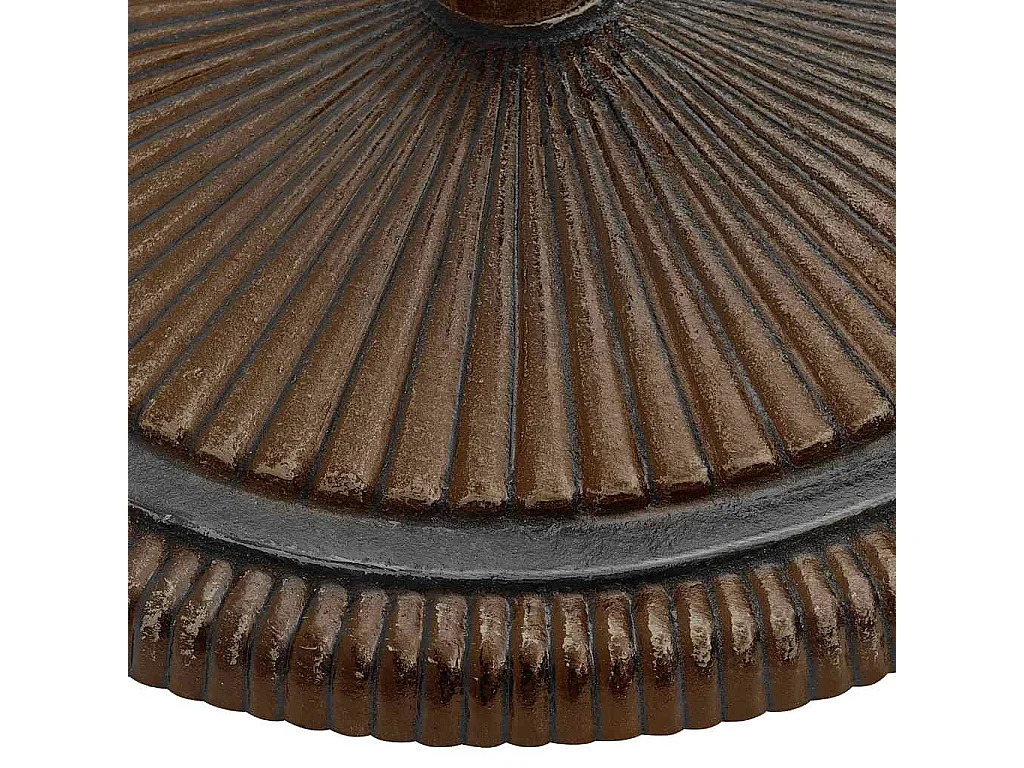 Belfort  Base de sombrilla de erro fundido bronce 45x45x30 cm
