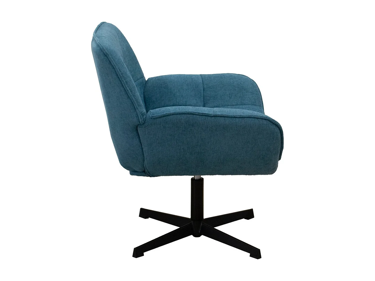 Fotel Odette, Niebieski, 72x80x82 cm, Seven Design