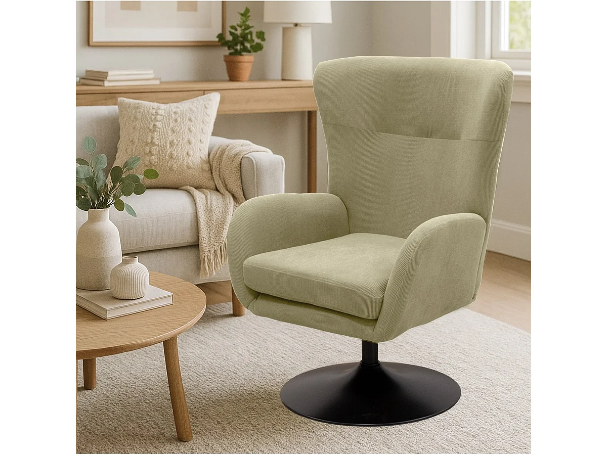 Fotel Claire, Gołębia Szarość, 72x81x97 cm, Seven Design