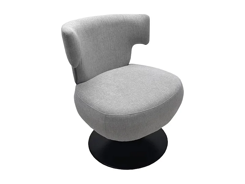 Fotel Pauline, Biały, 67x76x76 cm, Epikasa