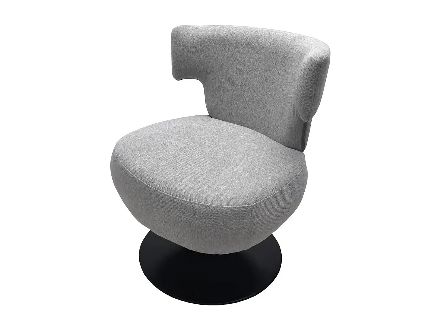 Fauteuil Pauline, Blanc, 67x76x76 cm, Seven Design