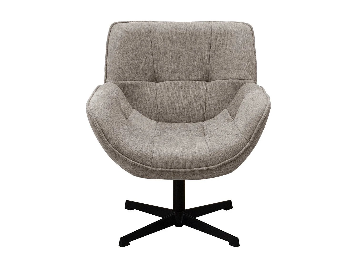 Fotel Odette, Gołębia Szarość, 72x80x82 cm, Seven Design