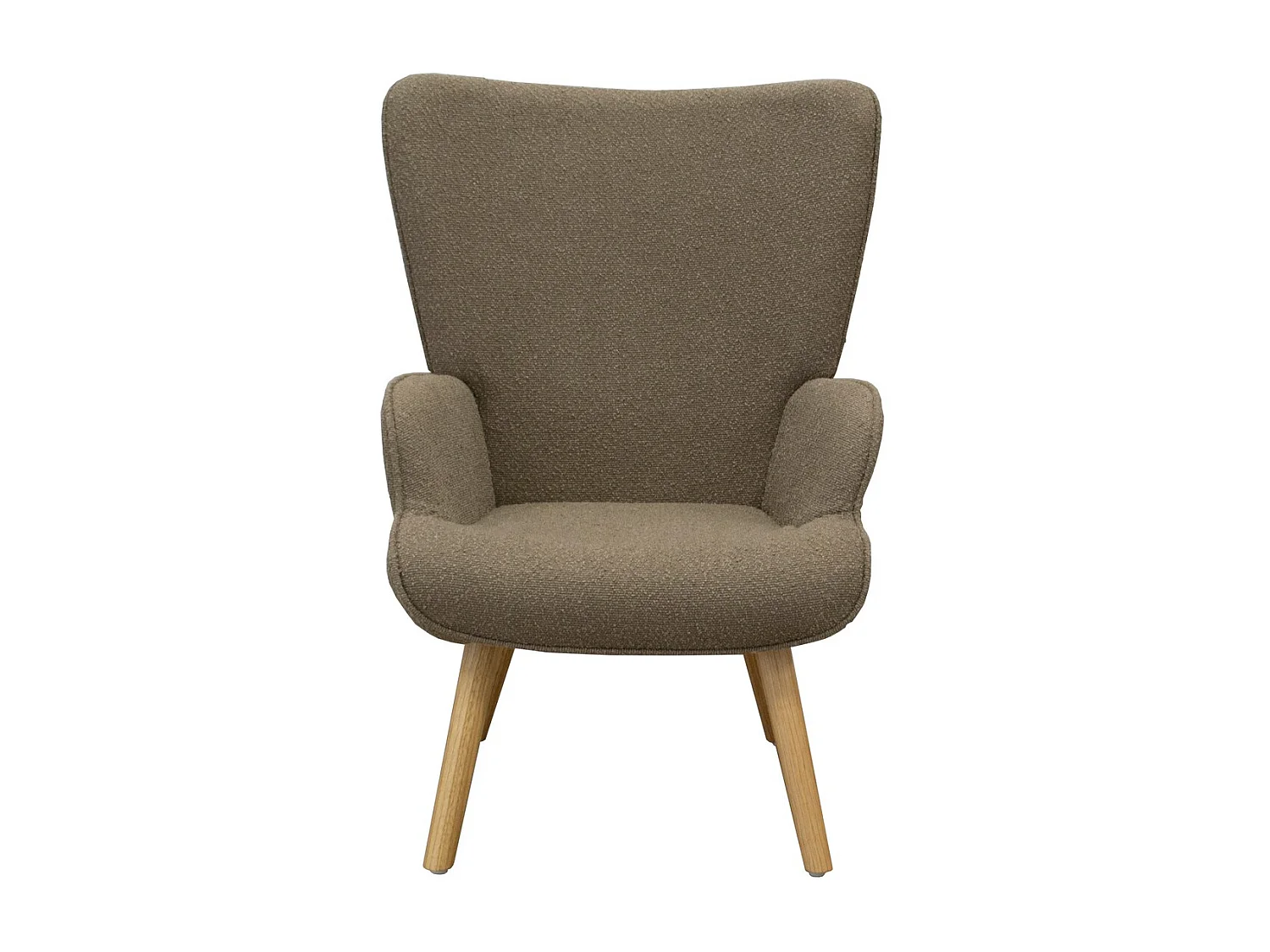 Fauteuil Colette, Gris Tourterelle, 71x80x100 cm, Seven Design